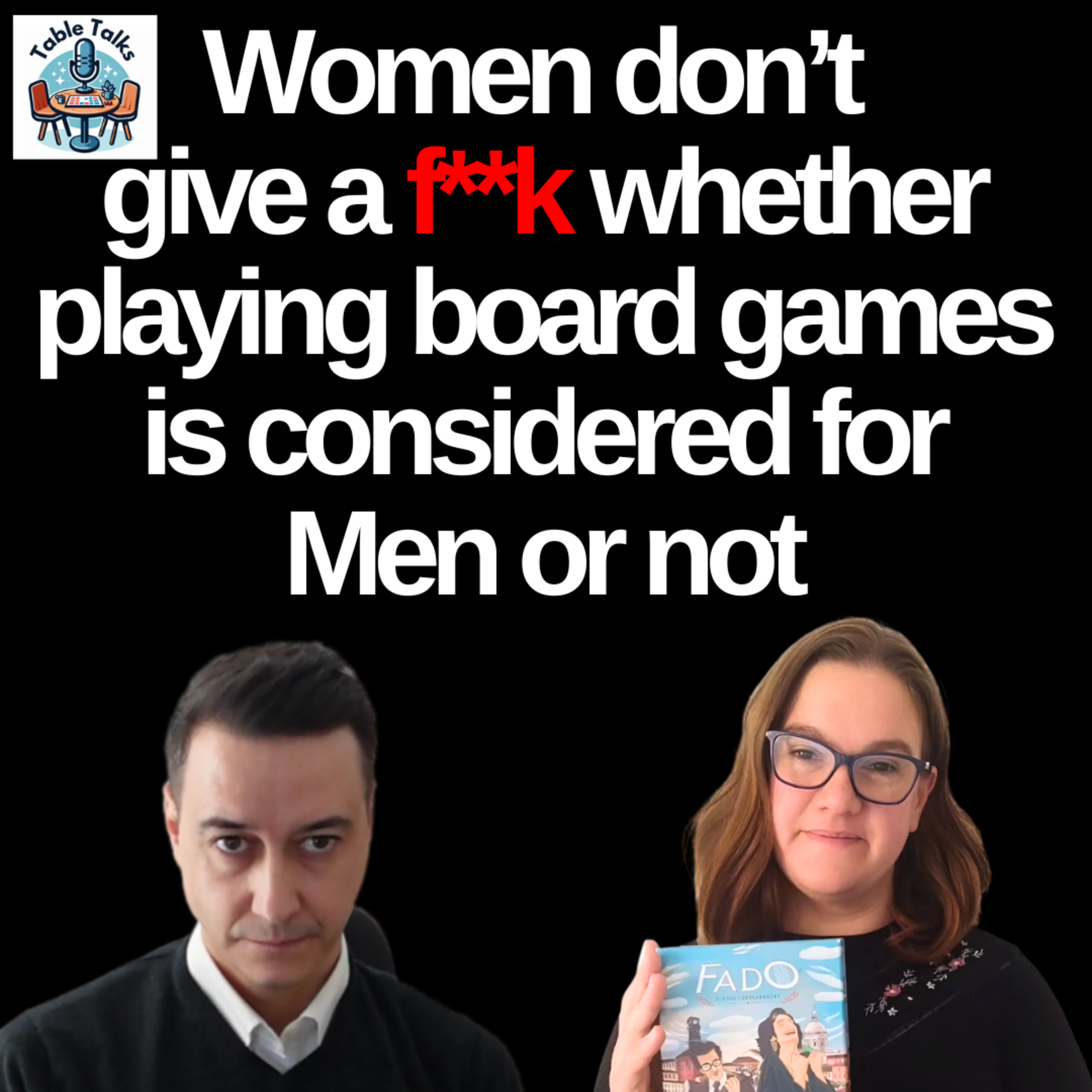 Are Board Games for Men? Family & Kids, Physics, Data Science, with Cátia Santos | Table Talks Ep06 episode artwork