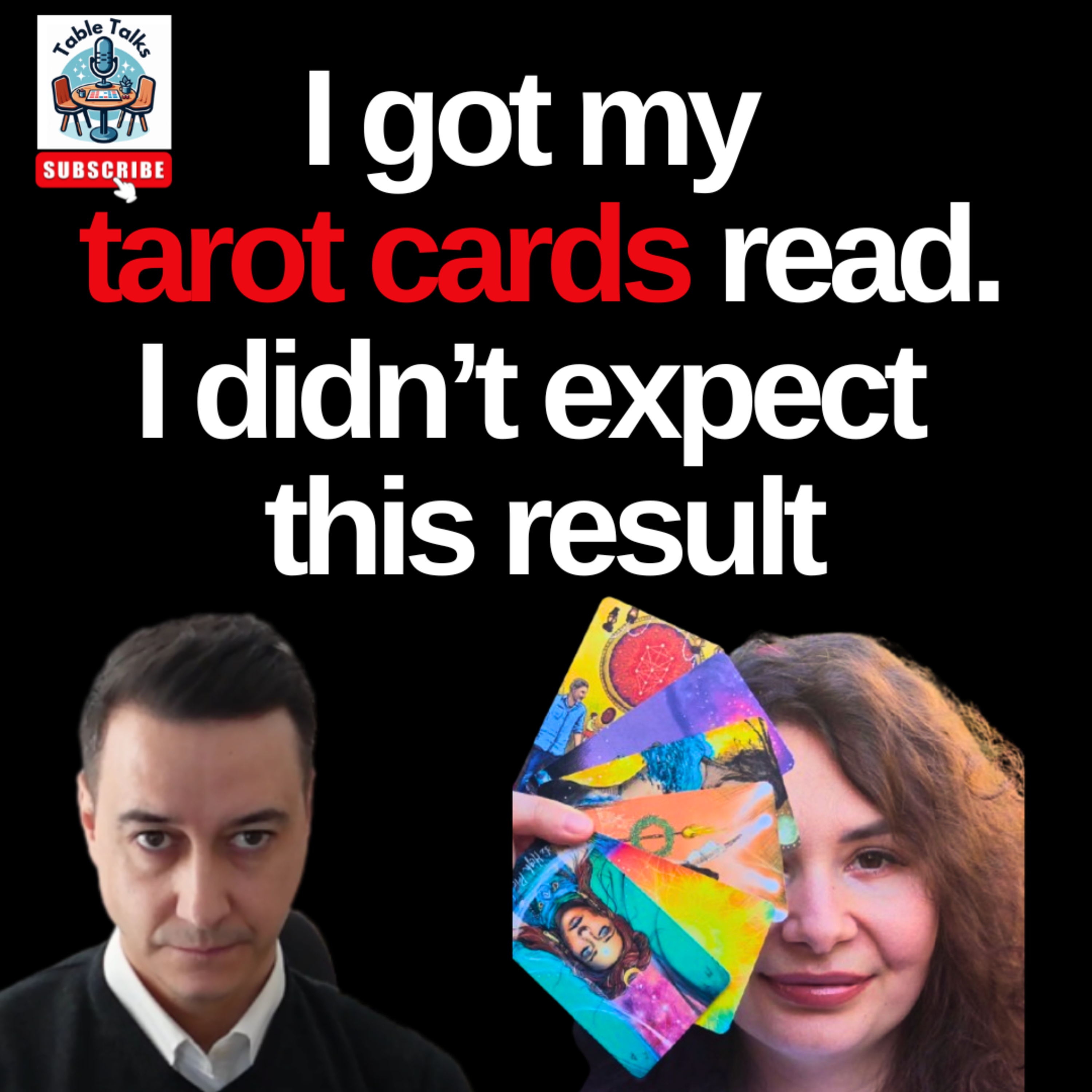 Tarot Reading, Higher Self and Reincarnation, with Oksana Prokopenko | Table Talks Ep14 episode artwork