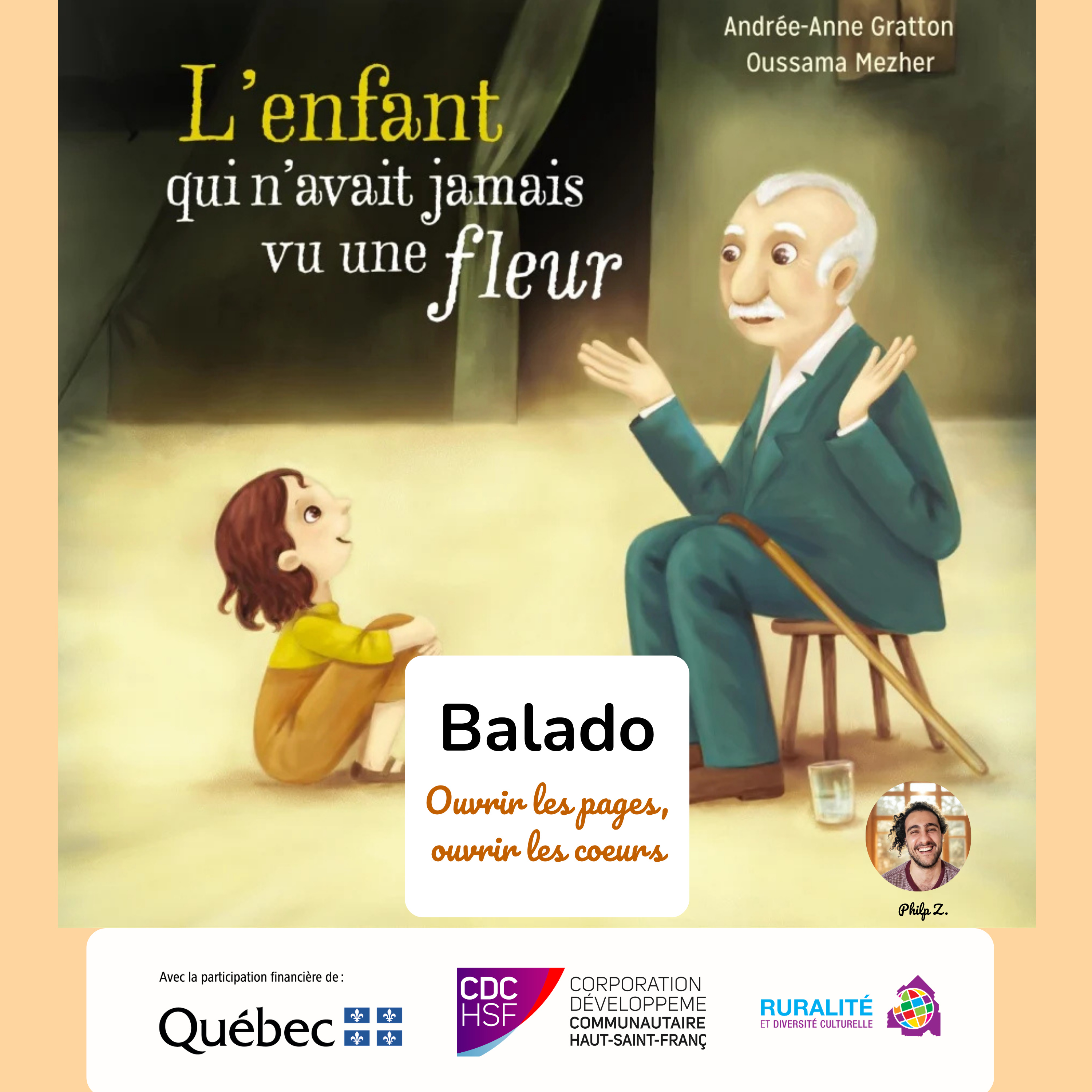 L'enfant qui n'avait jamais vu une fleur - Andréanne Gratton et Oussama Mezher
