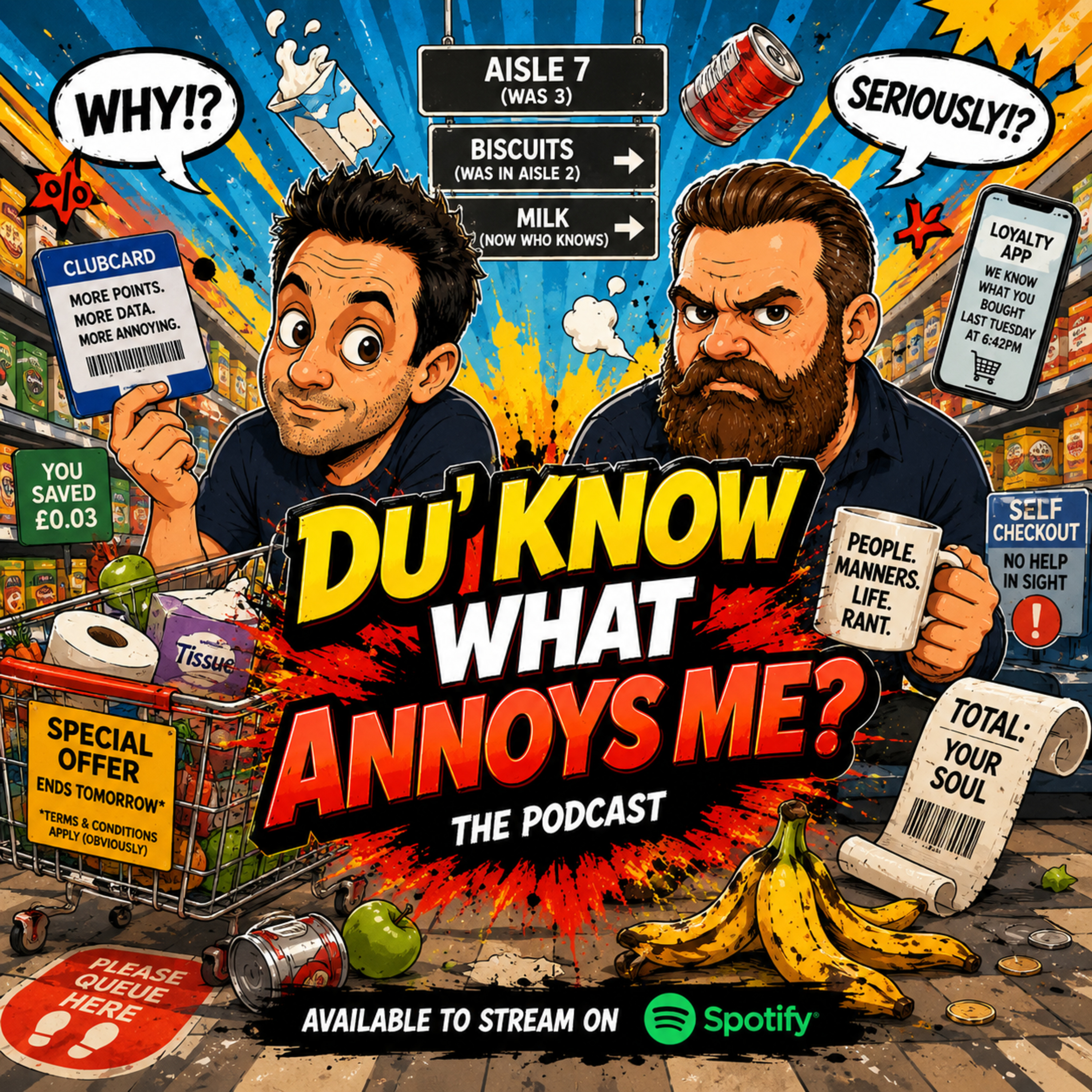 Du' know what annoys me? Supermarkets! episode artwork