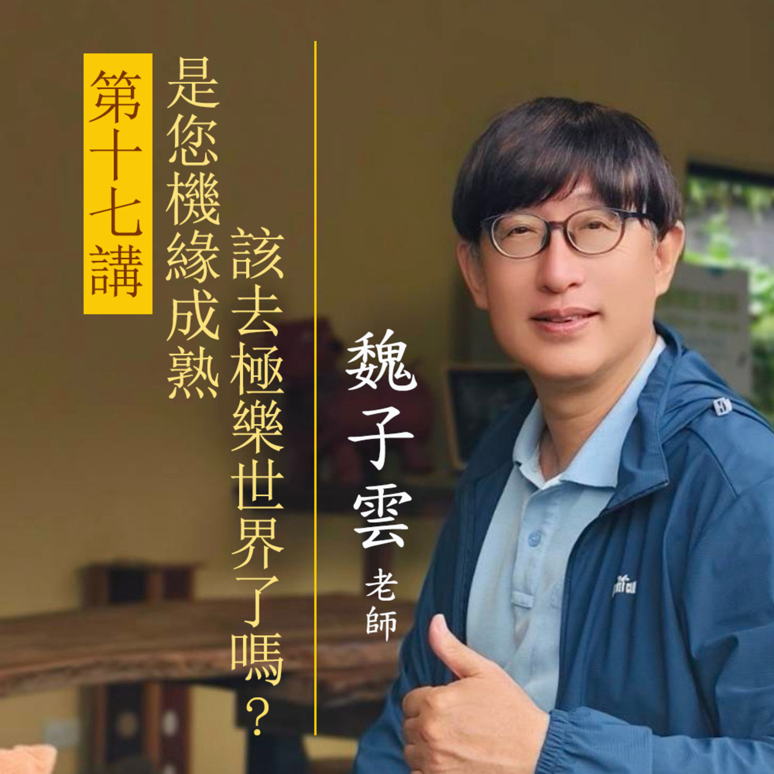 魏子雲老師 第十七講：是您機緣成熟,該去極樂世界了嗎？ episode artwork