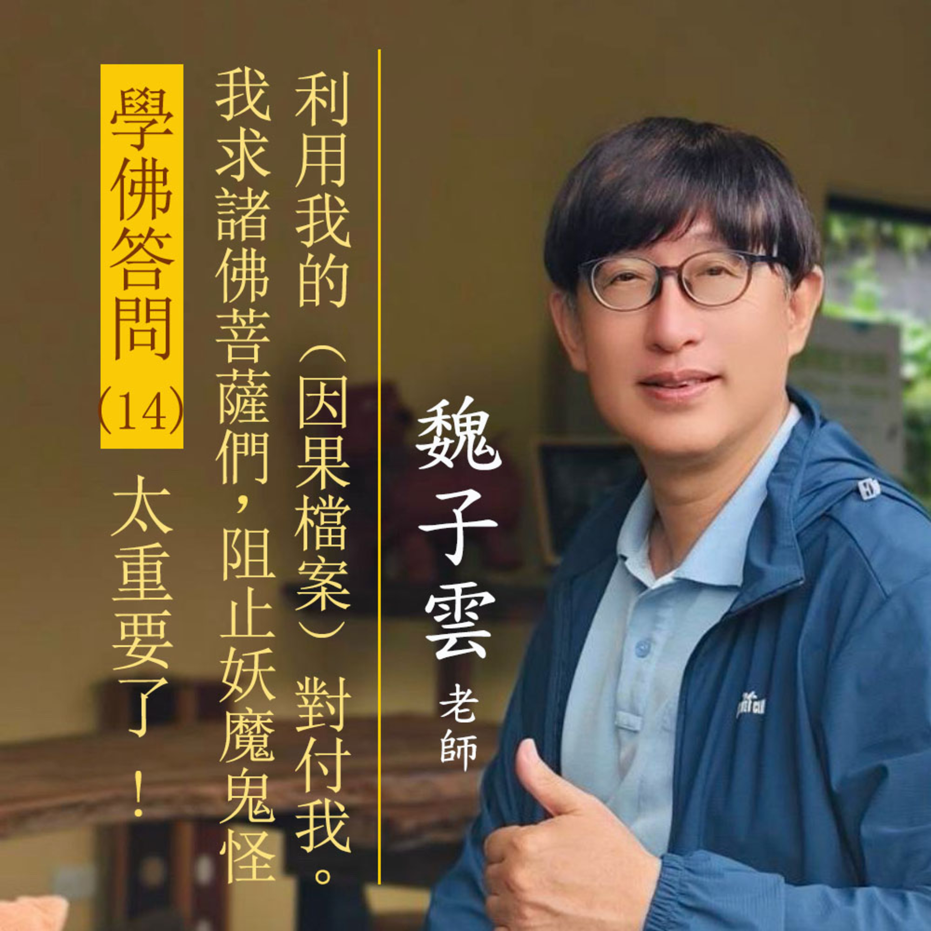 學佛問答(14) 太重要了！我求諸佛菩薩們，阻止妖魔鬼怪利用我的（因果檔案）對付我
