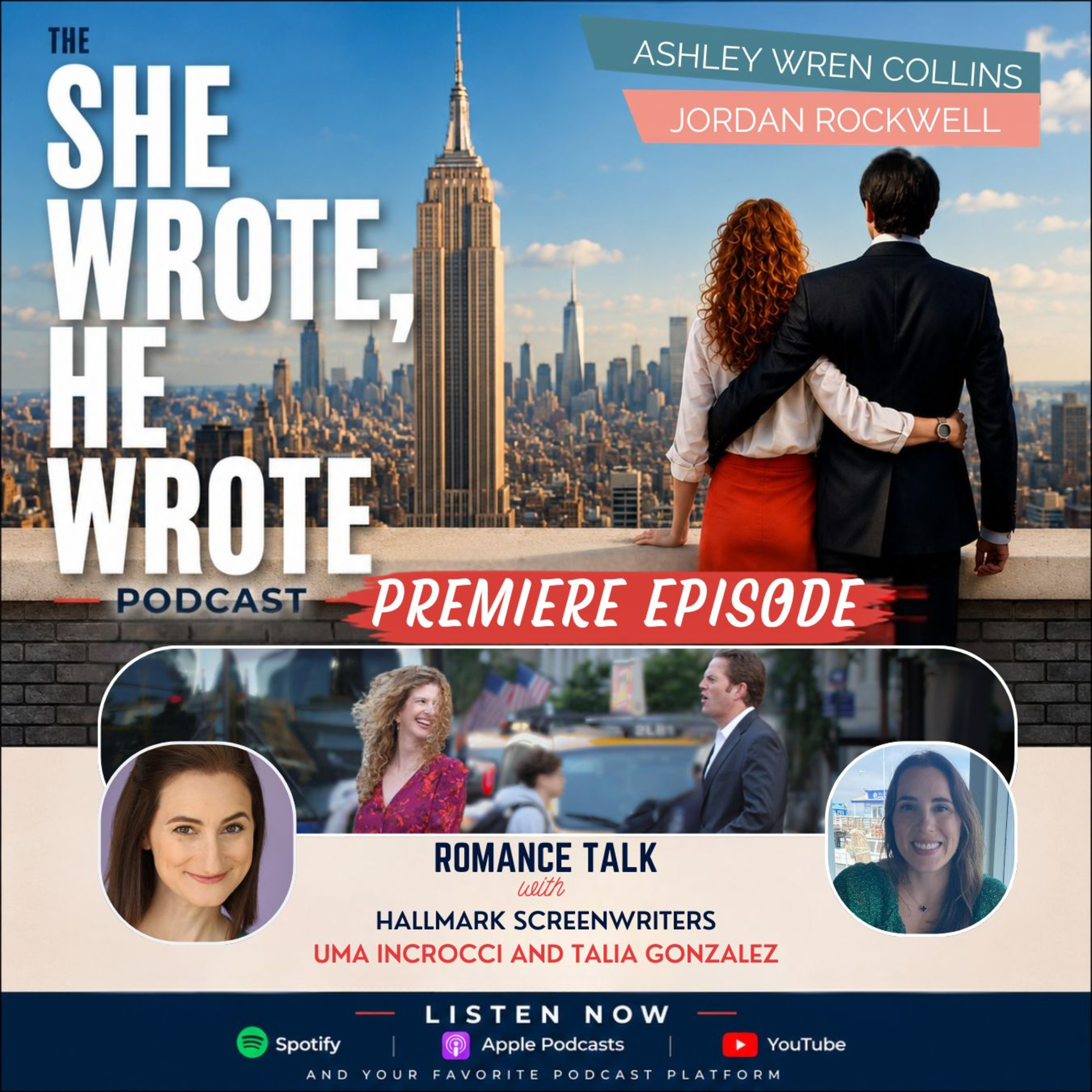 Episode #1: Romance Talk with Hallmark Screenwriters episode artwork