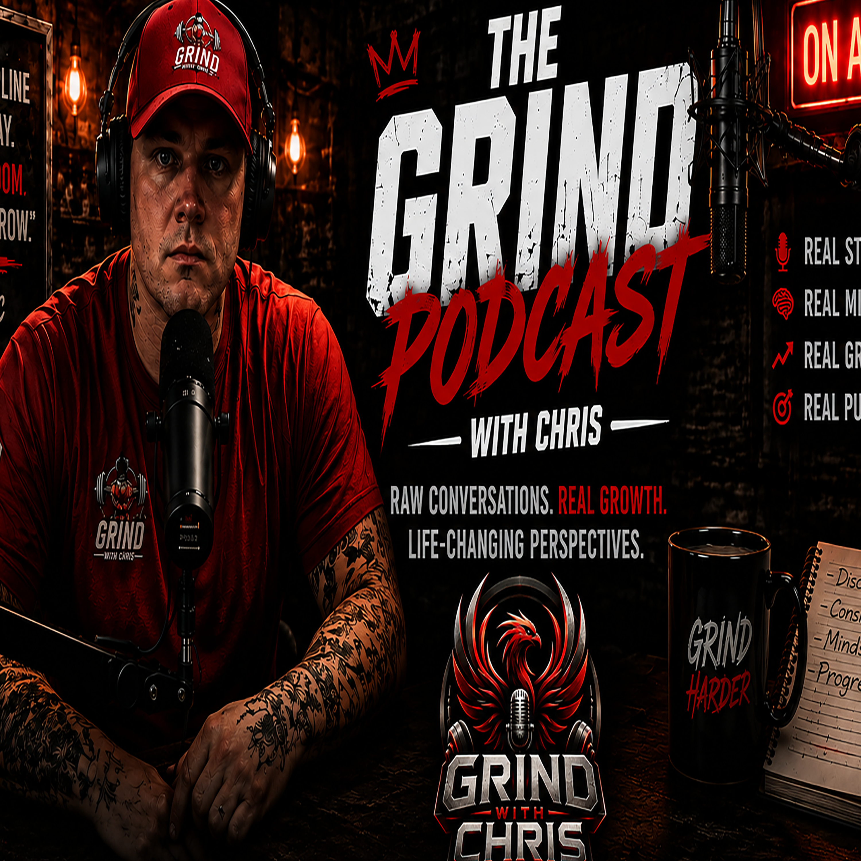 My Story, Struggles & Transformation | The Grind Podcast Ep. 1 episode artwork