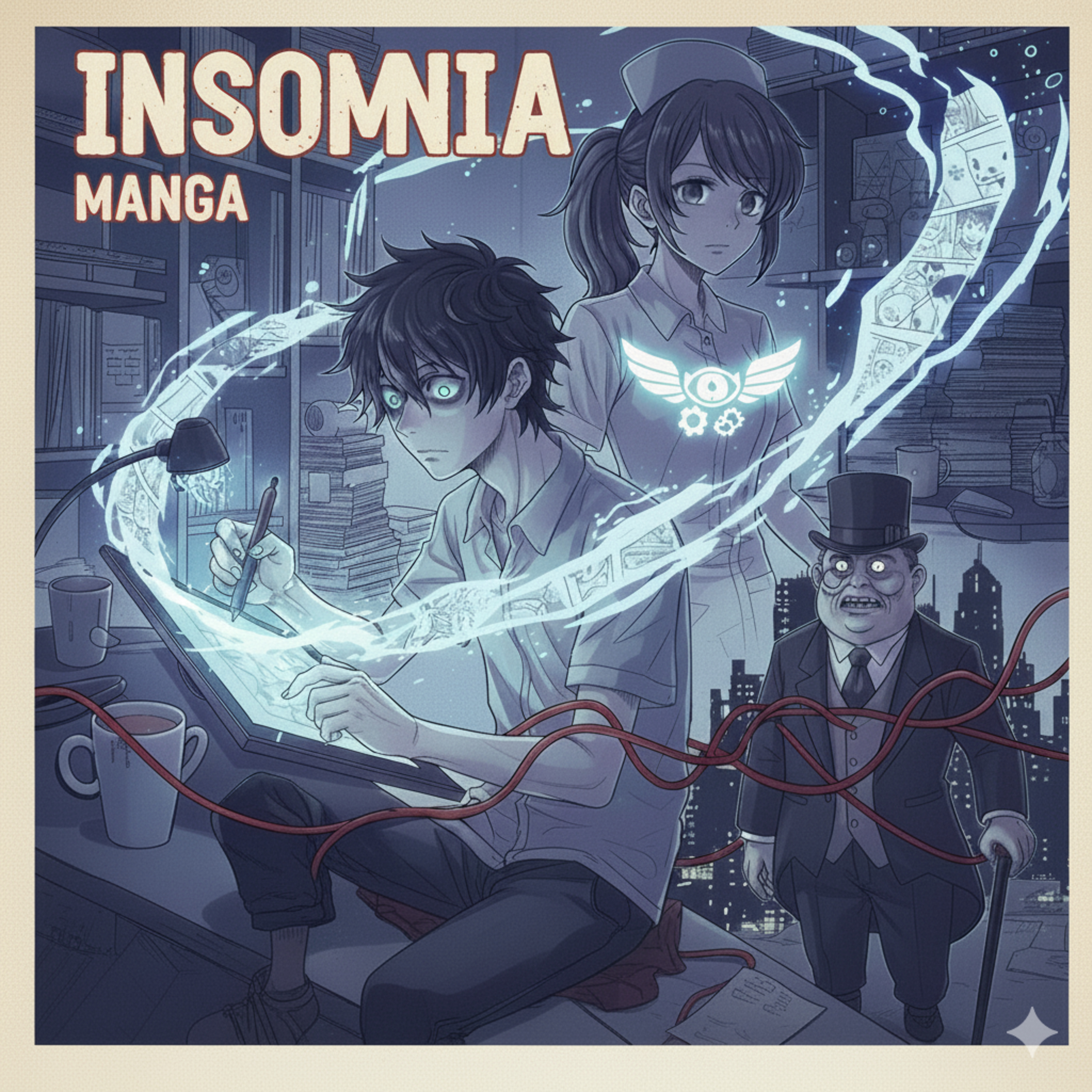 The medical nightmare of Insomnia Manga episode artwork