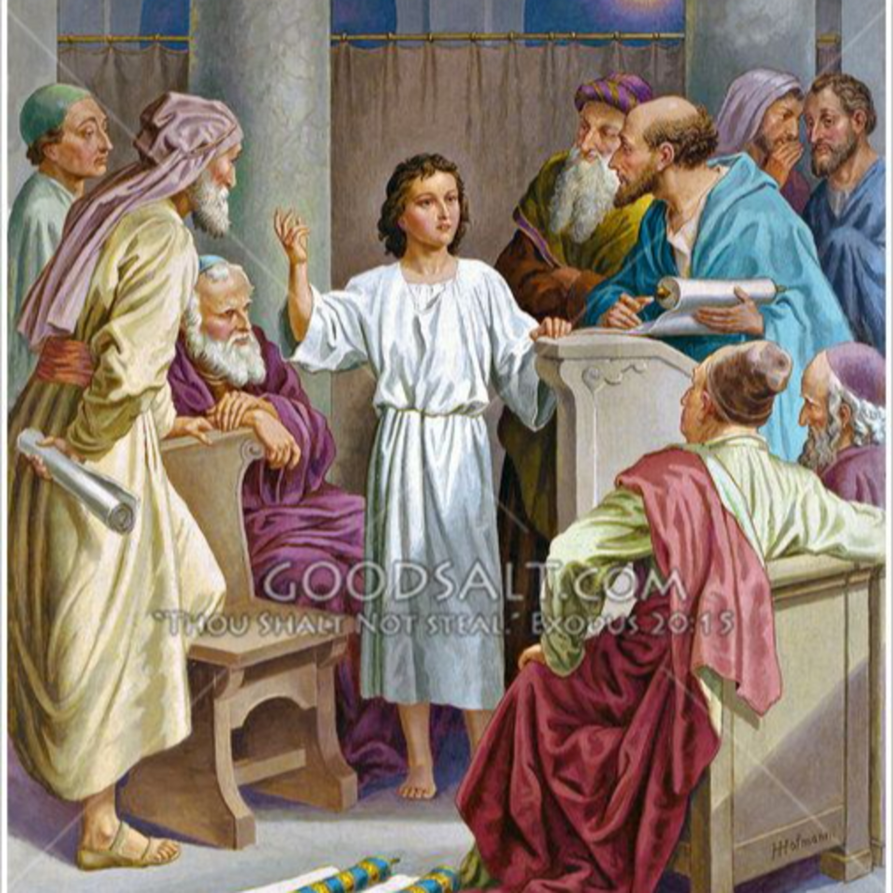 Cover to Cover | Luke 2:41-52 | Young Jesus in the Temple episode artwork