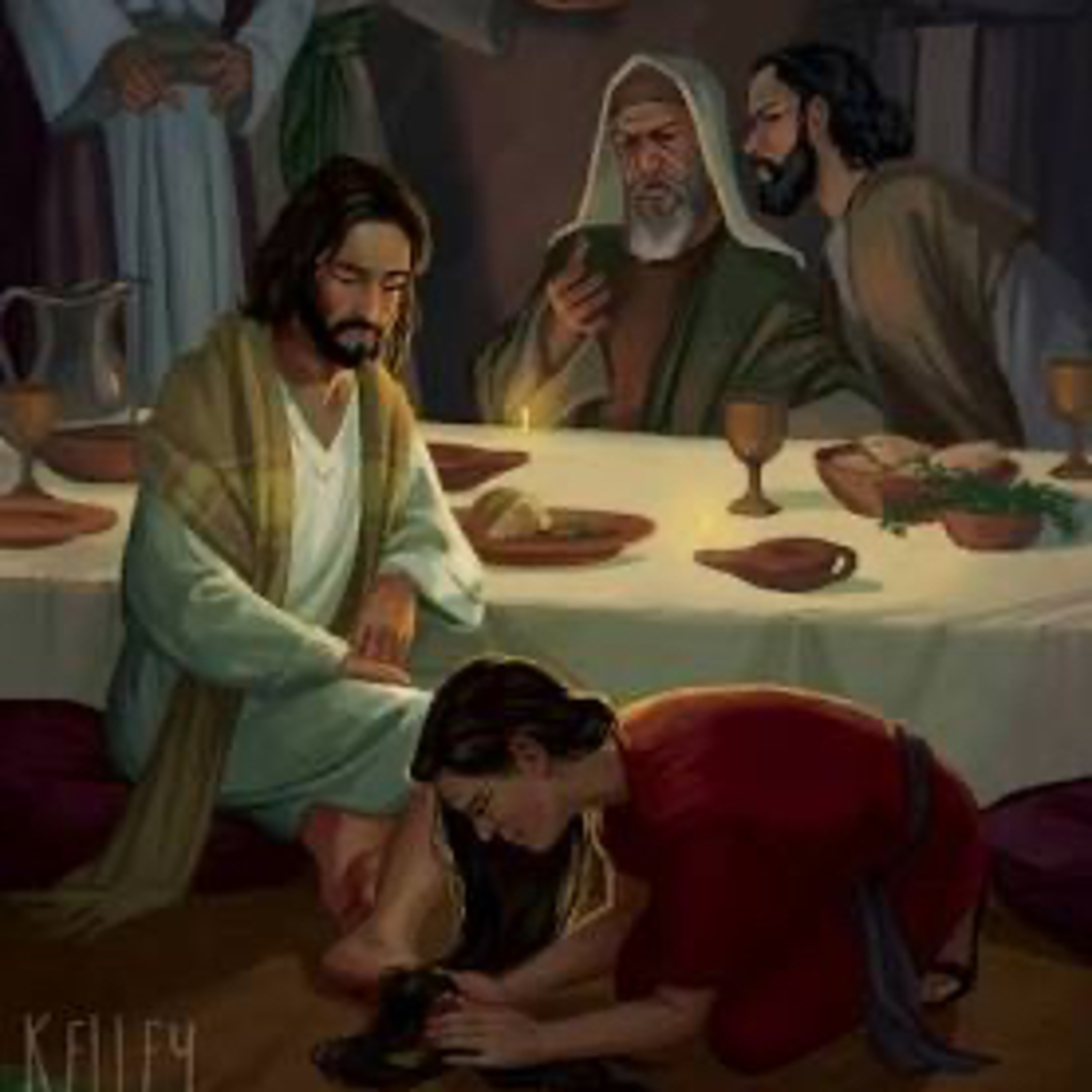 Cover-to-Cover | Woman Washes Jesus’ Feet with Her Hair | Luke 7:36-50