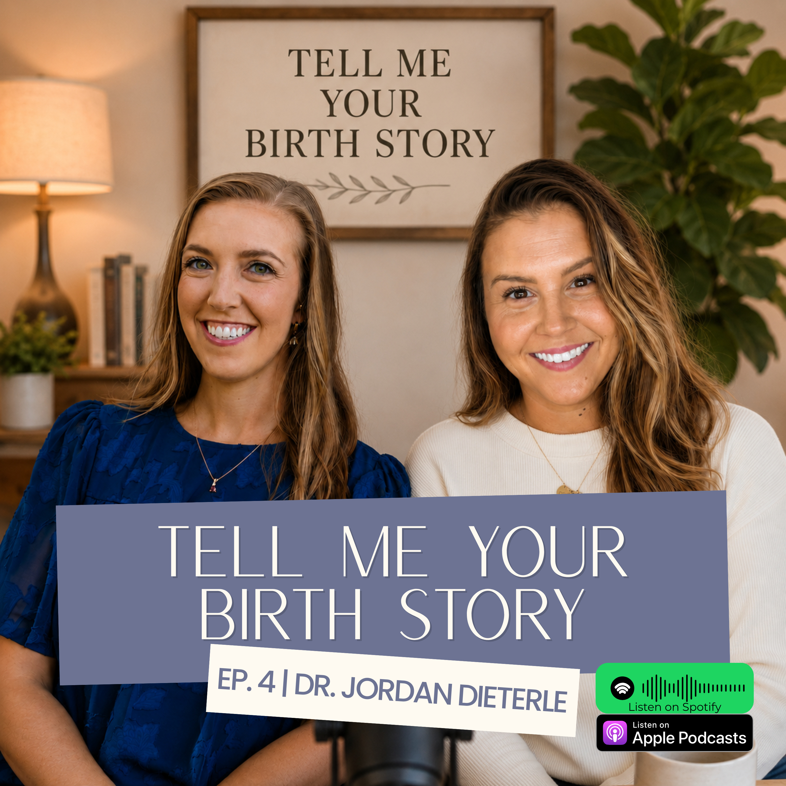 Ep 4: Prenatal Chiropractic Care, Intentional Birth Prep, and Two Positive Birth Stories | Dr. Jordan Dieterle episode artwork