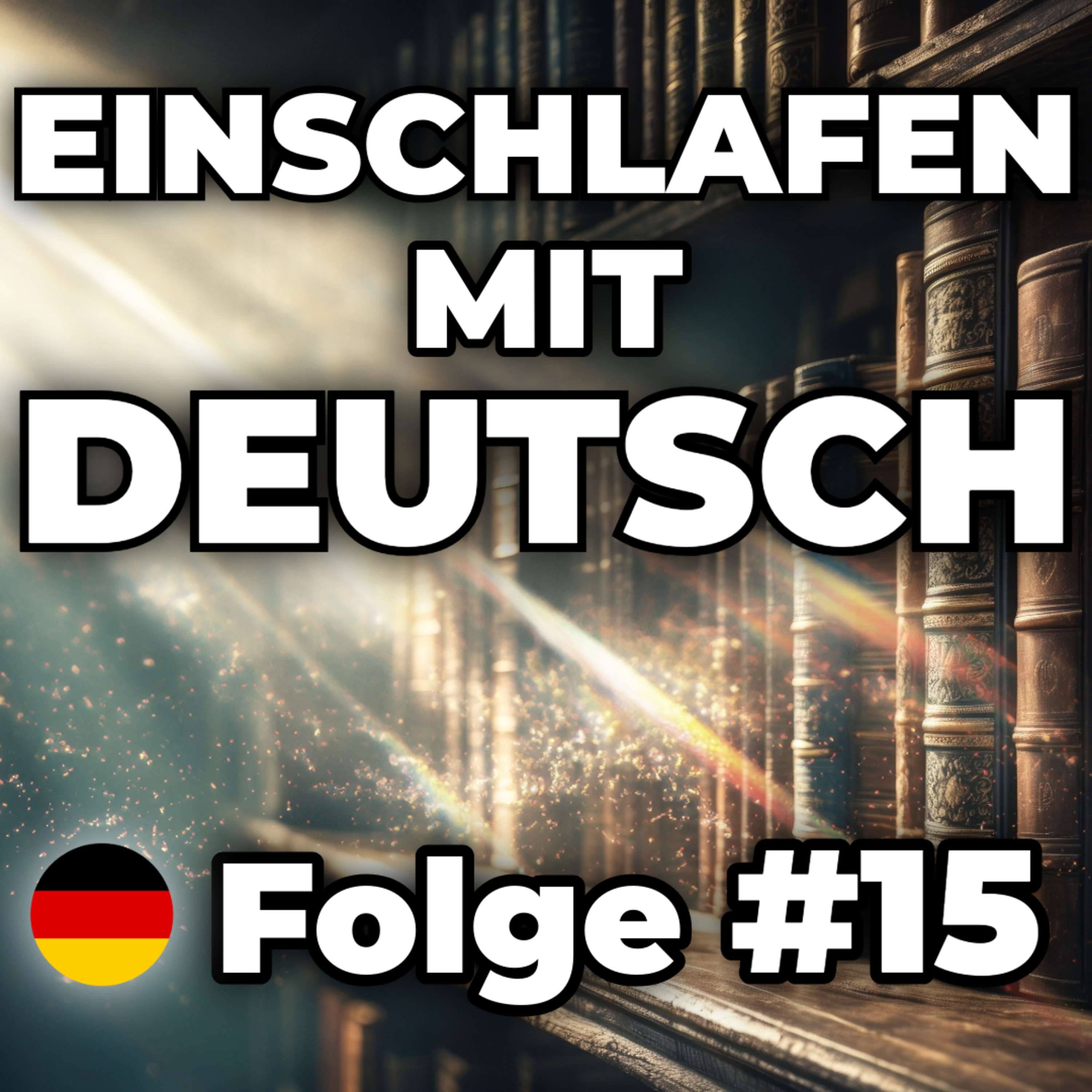 In der alten Bibliothek 📚 | Einschlafen mit Deutsch #15 episode artwork