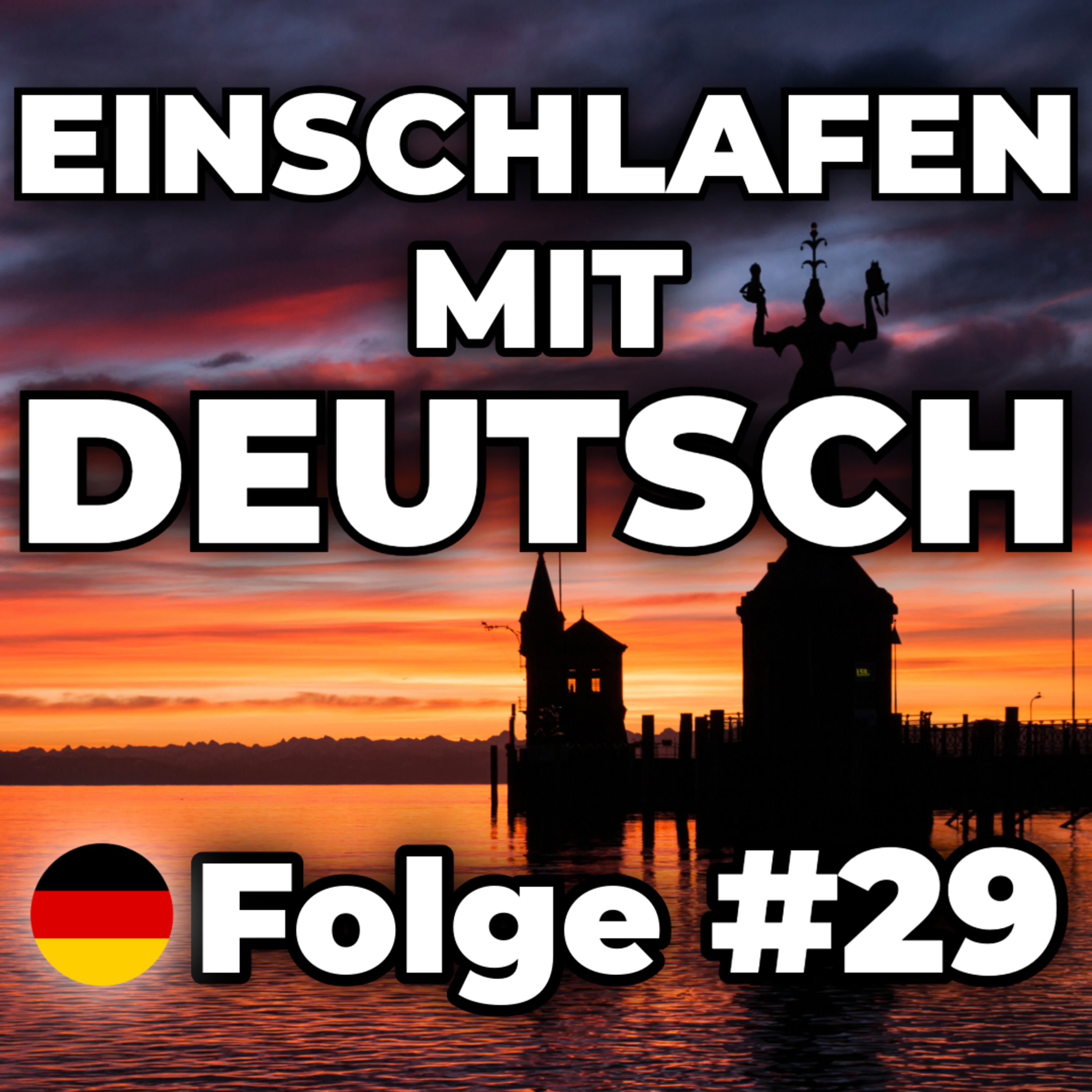 Ein Abend am Bodensee in Konstanz 🌙 | Einschlafen mit Deutsch #29