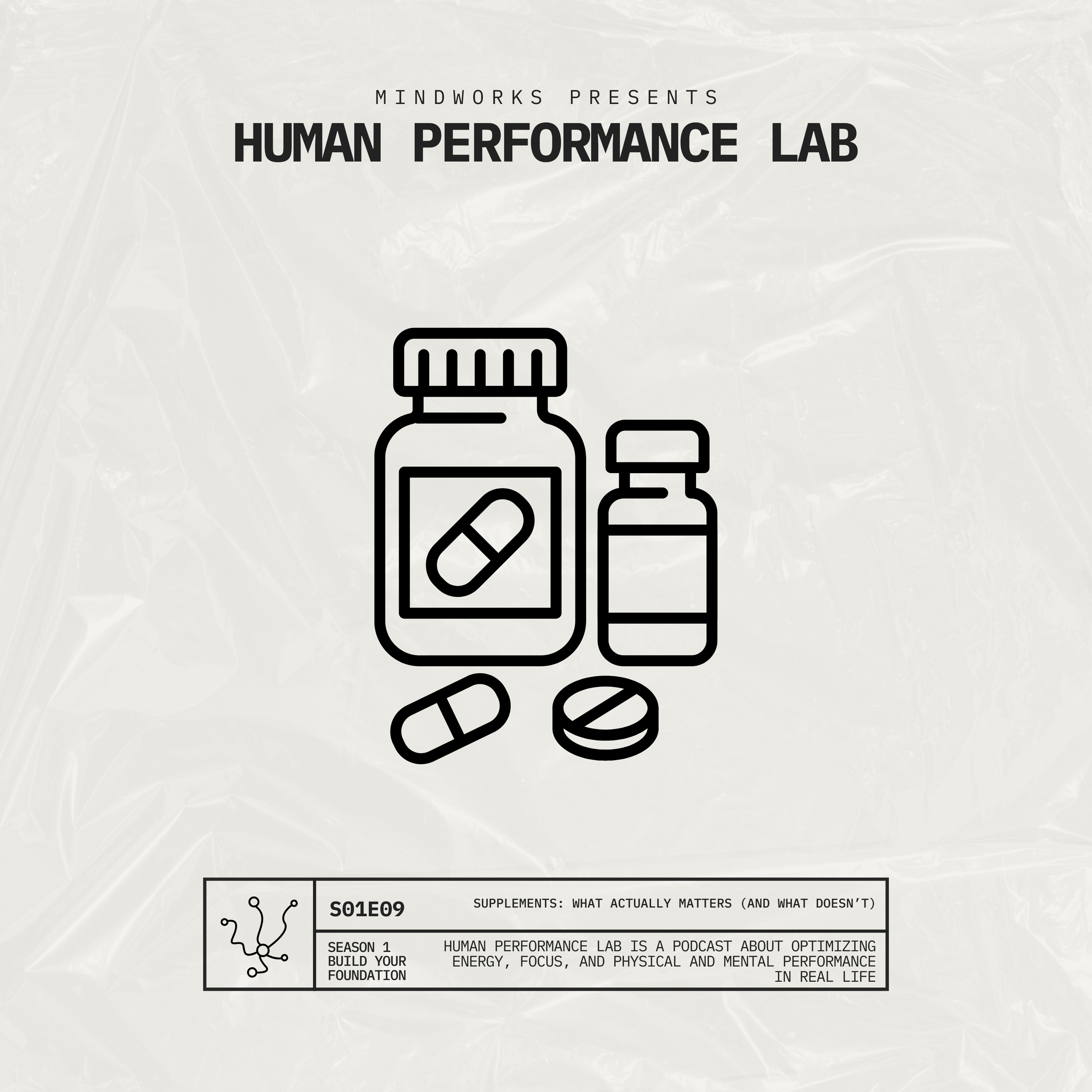 S01E09 — Supplements: What Actually Matters (and What Doesn’t) episode artwork