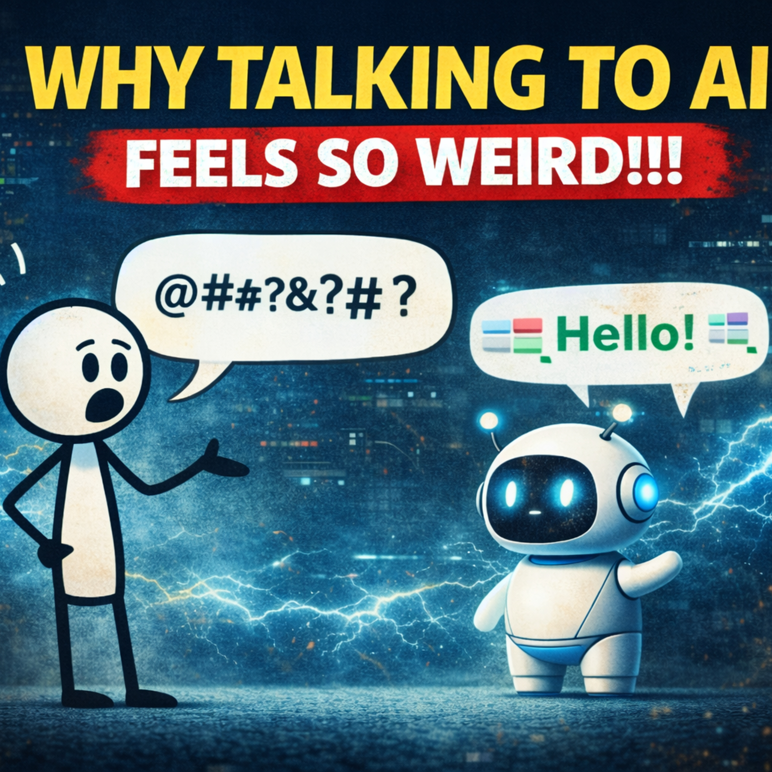 Why talking to AI feels so weird — and why that's not going away episode artwork