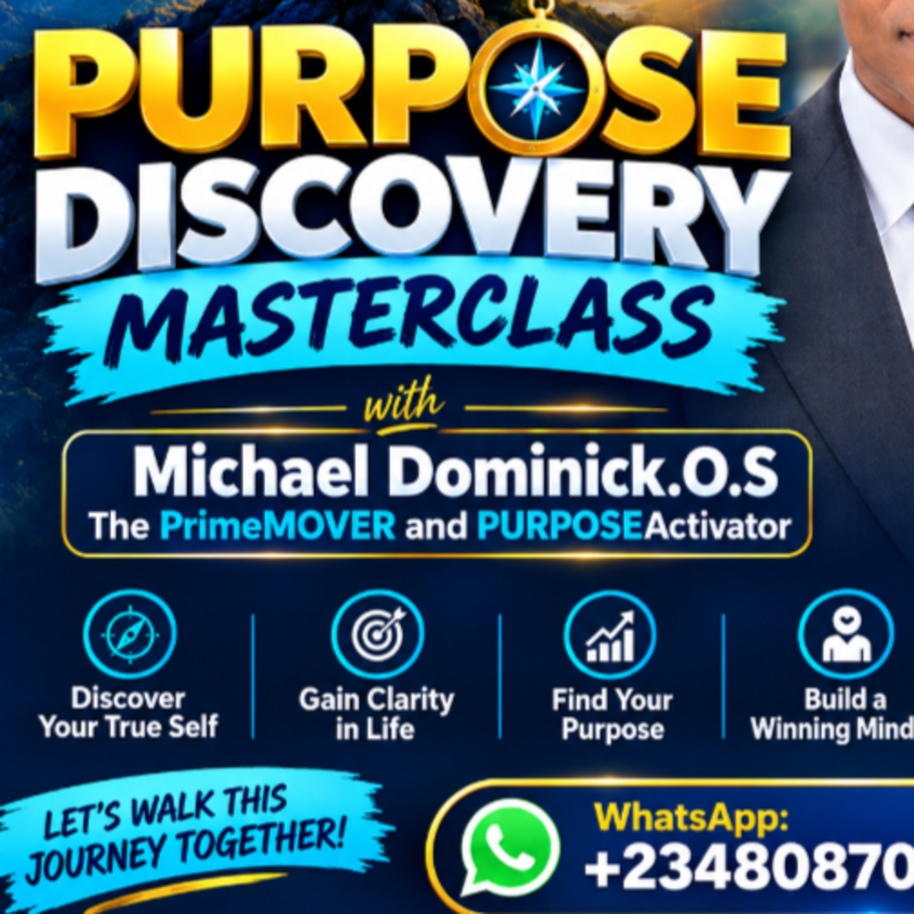 PURPOSE DISCOVERY MASTERCLASS: Introduction  episode artwork