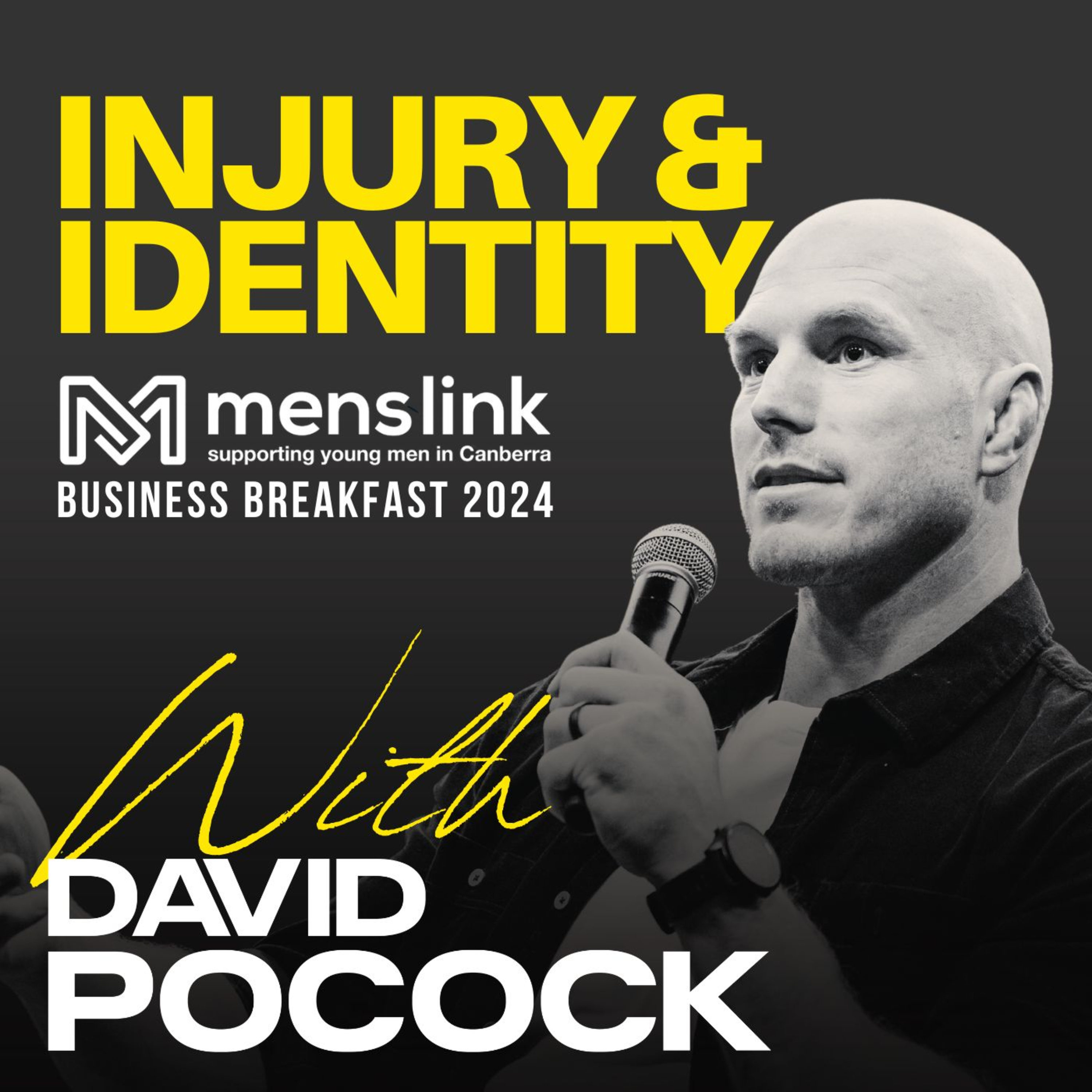 Injury and Identity: MensLink Business Breakfast 2024