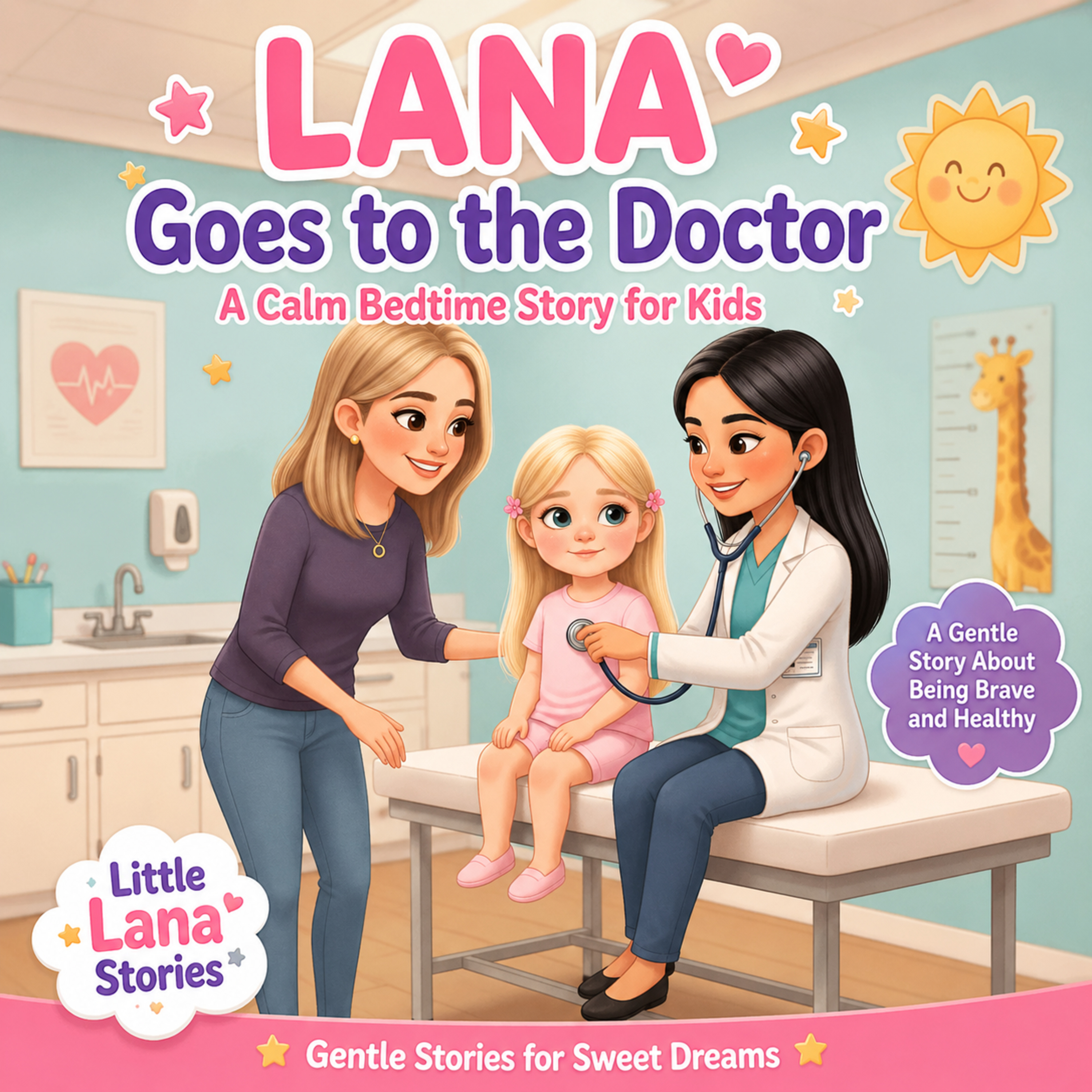 Lana Goes to the Doctor | A Calm Bedtime Story for Kids episode artwork