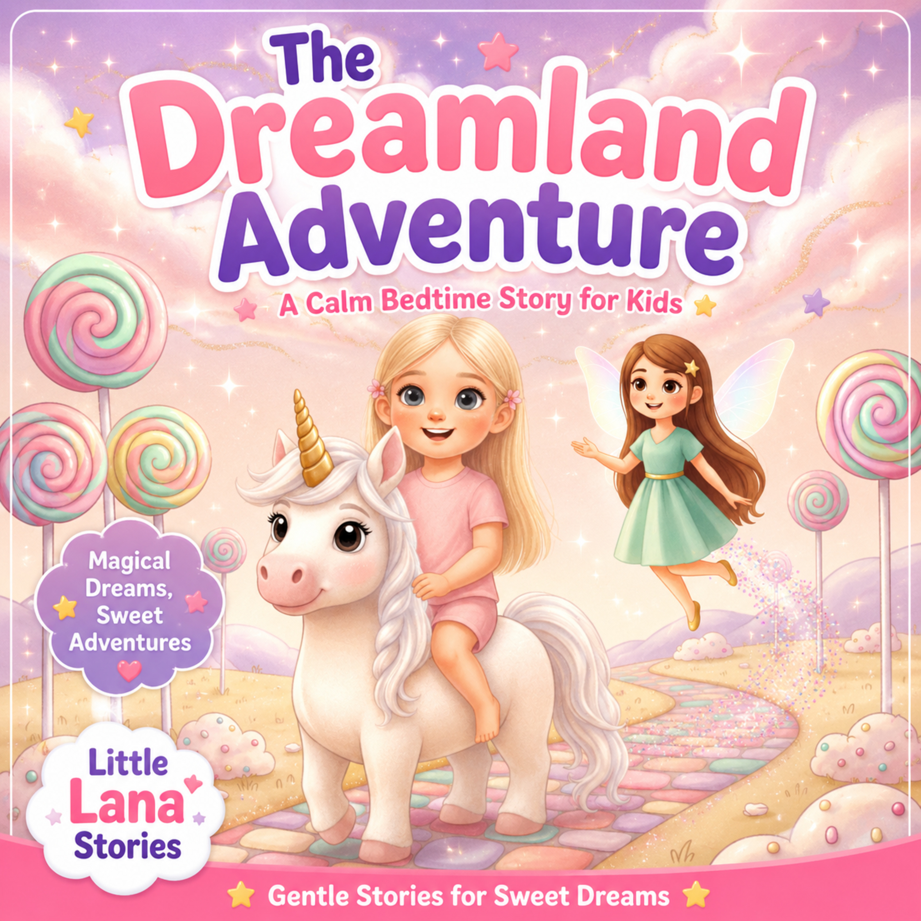 The Dreamland Adventure | A Calm Bedtime Story for Kids episode artwork