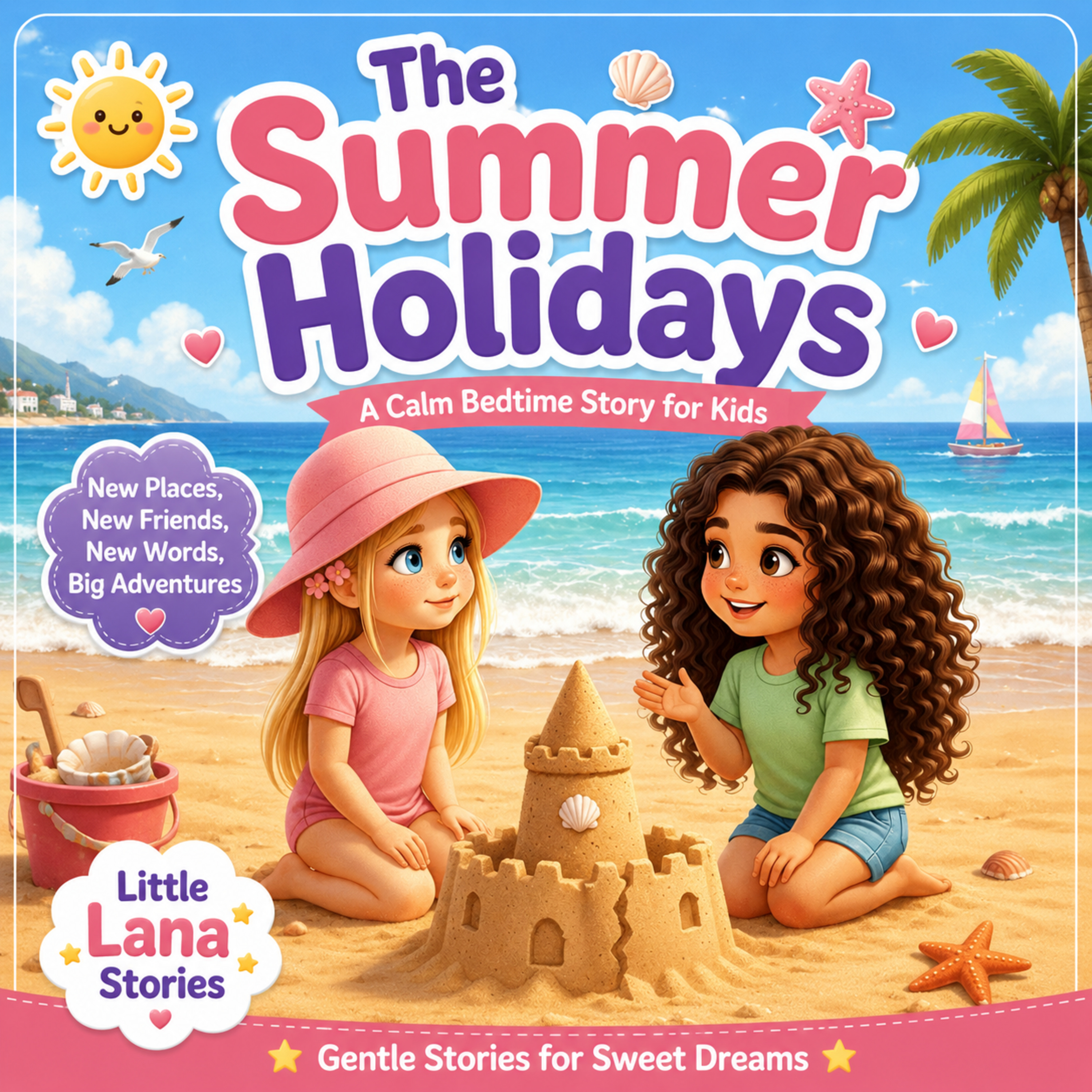 The Summer Holidays | A Calm Bedtime Story for Kids episode artwork