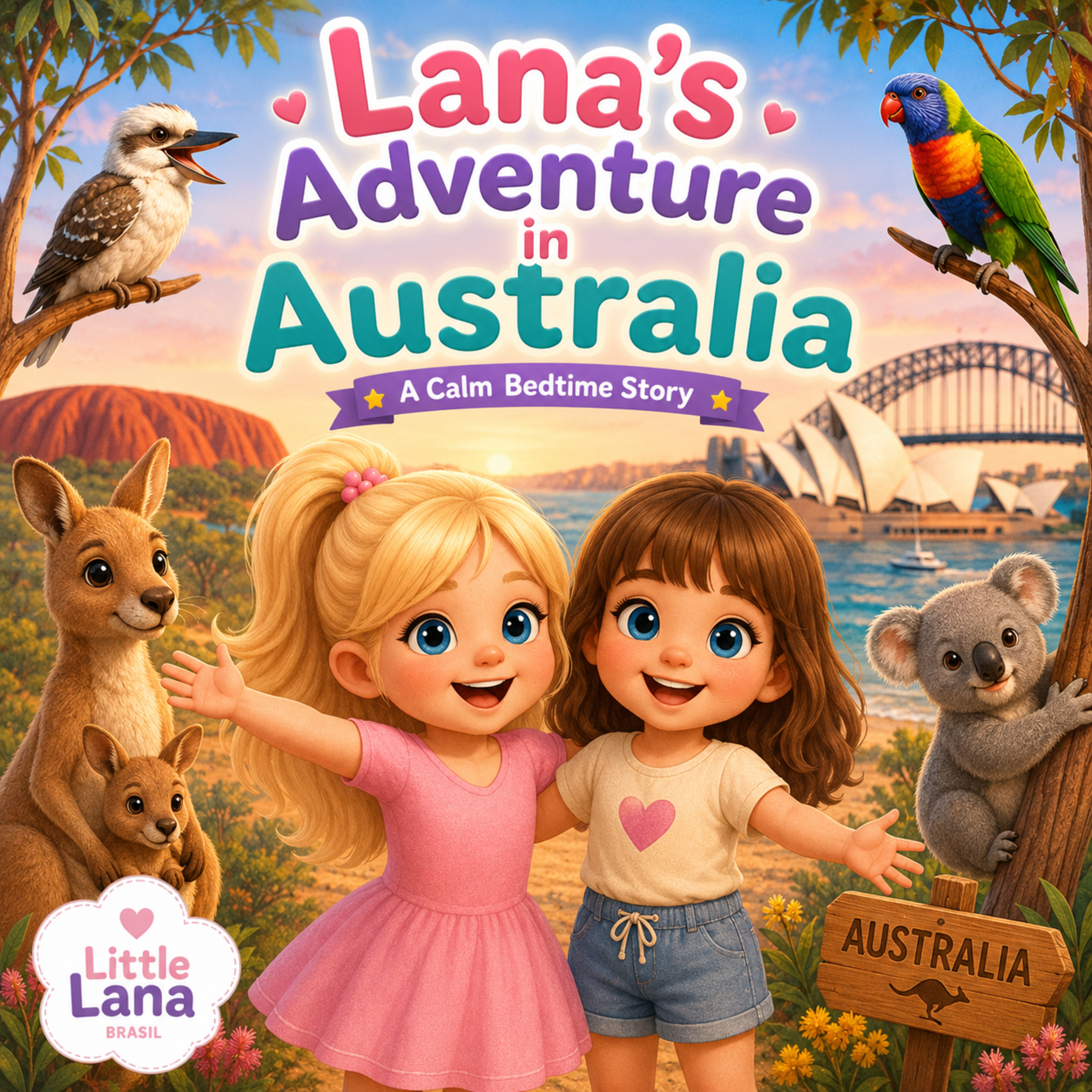 Lana's Adventure in Australia | A Calm Bedtime Story episode artwork