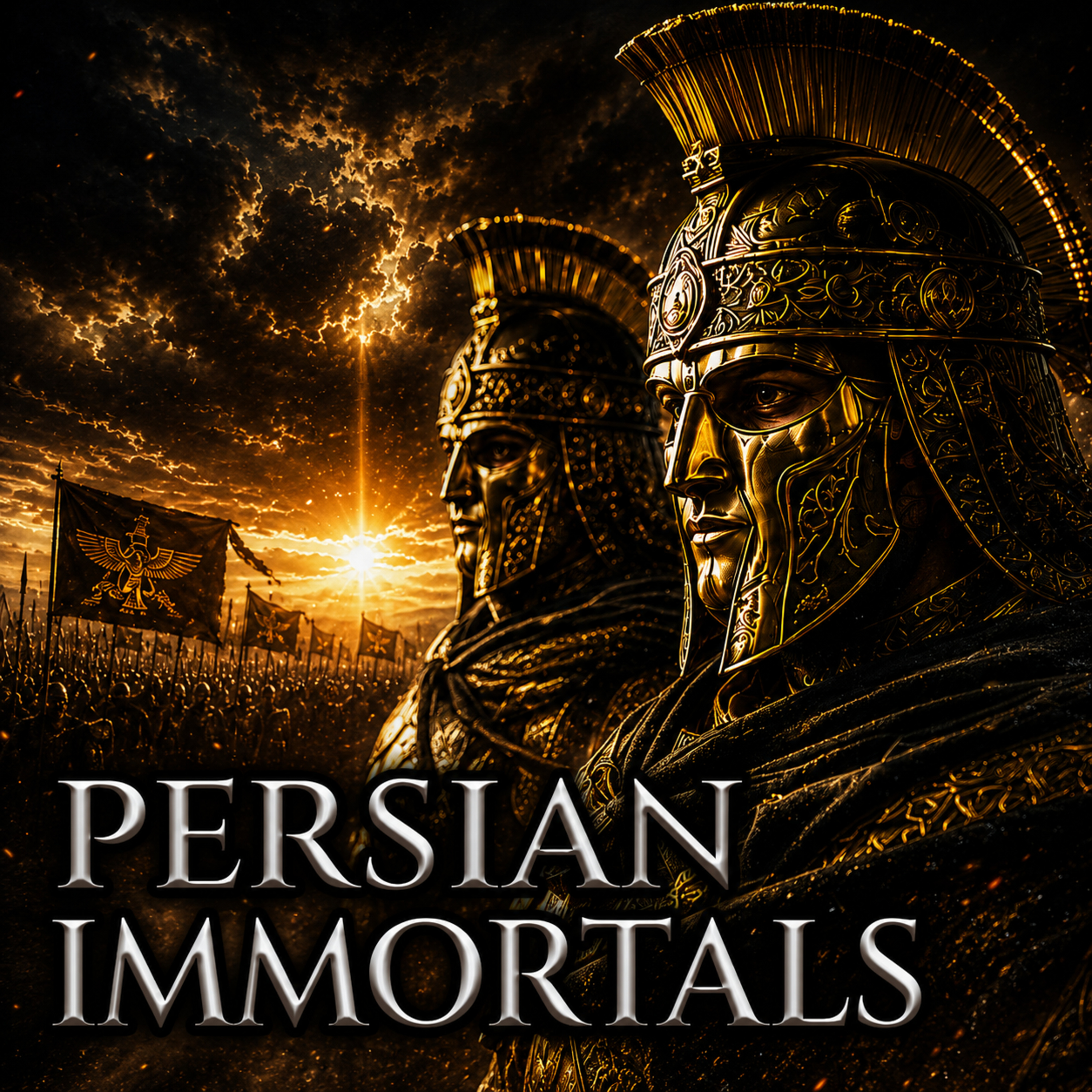 Persian Immortals: Persia's Deadliest Warriors | Sleep History Story (Rain Sounds) episode artwork