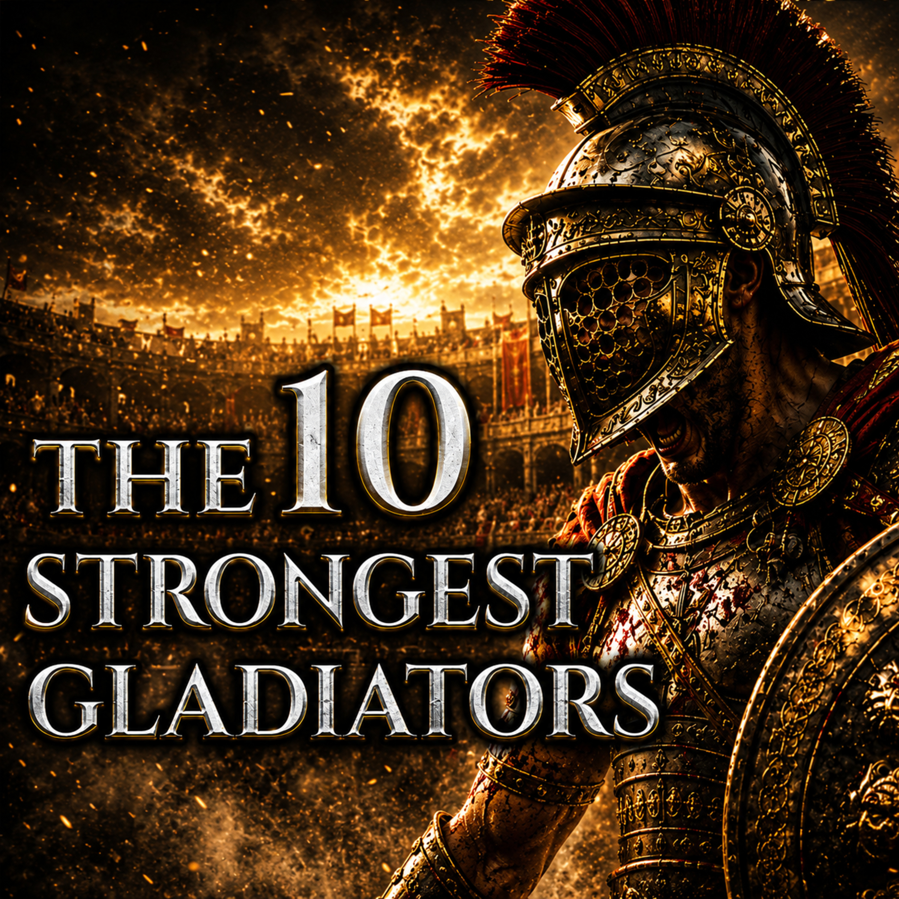 The 10 Greatest Gladiators of Rome | Sleep History Story (Rain Sounds) episode artwork