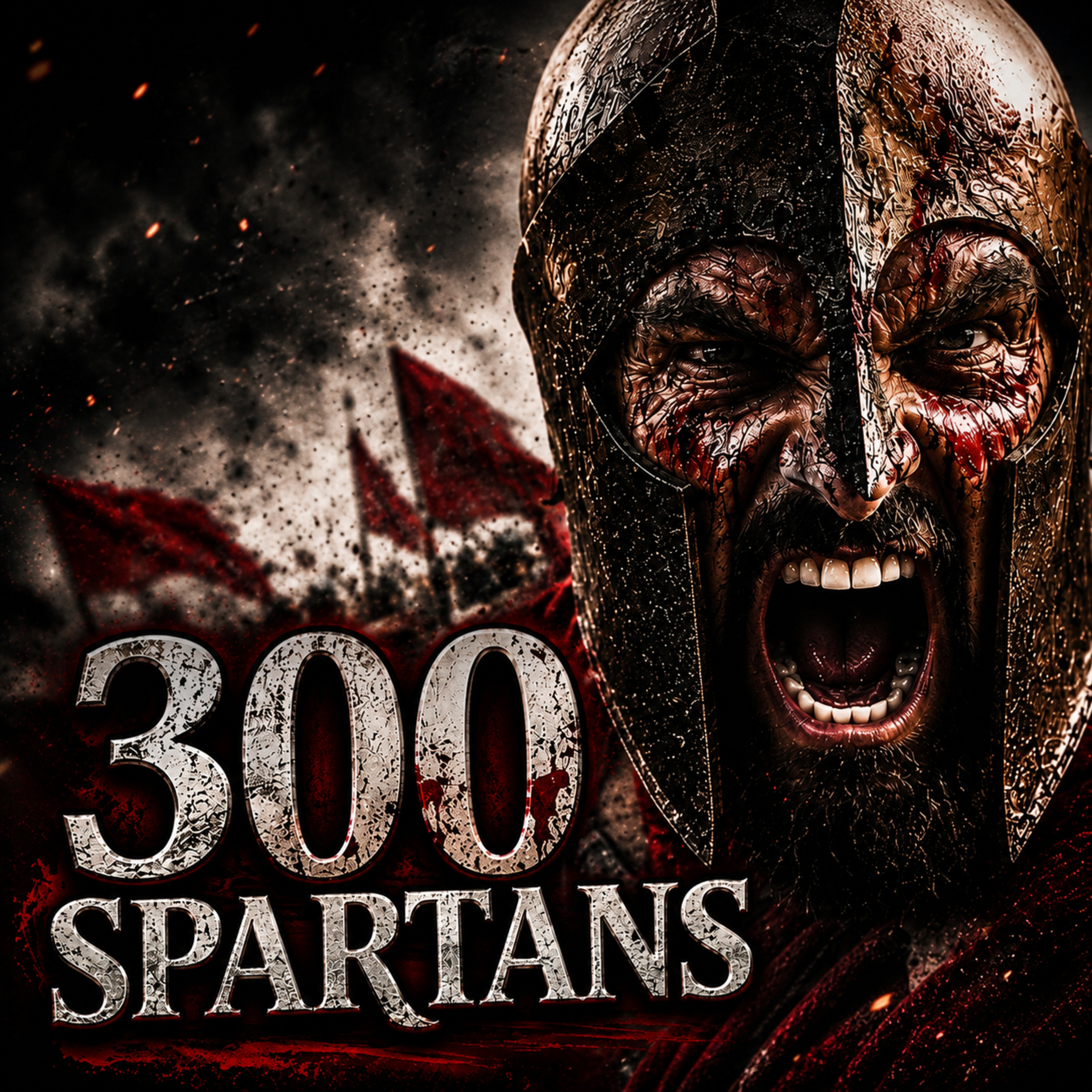 The 300 Spartans: A Final Stand | Sleep History Story (Rain Sounds) episode artwork