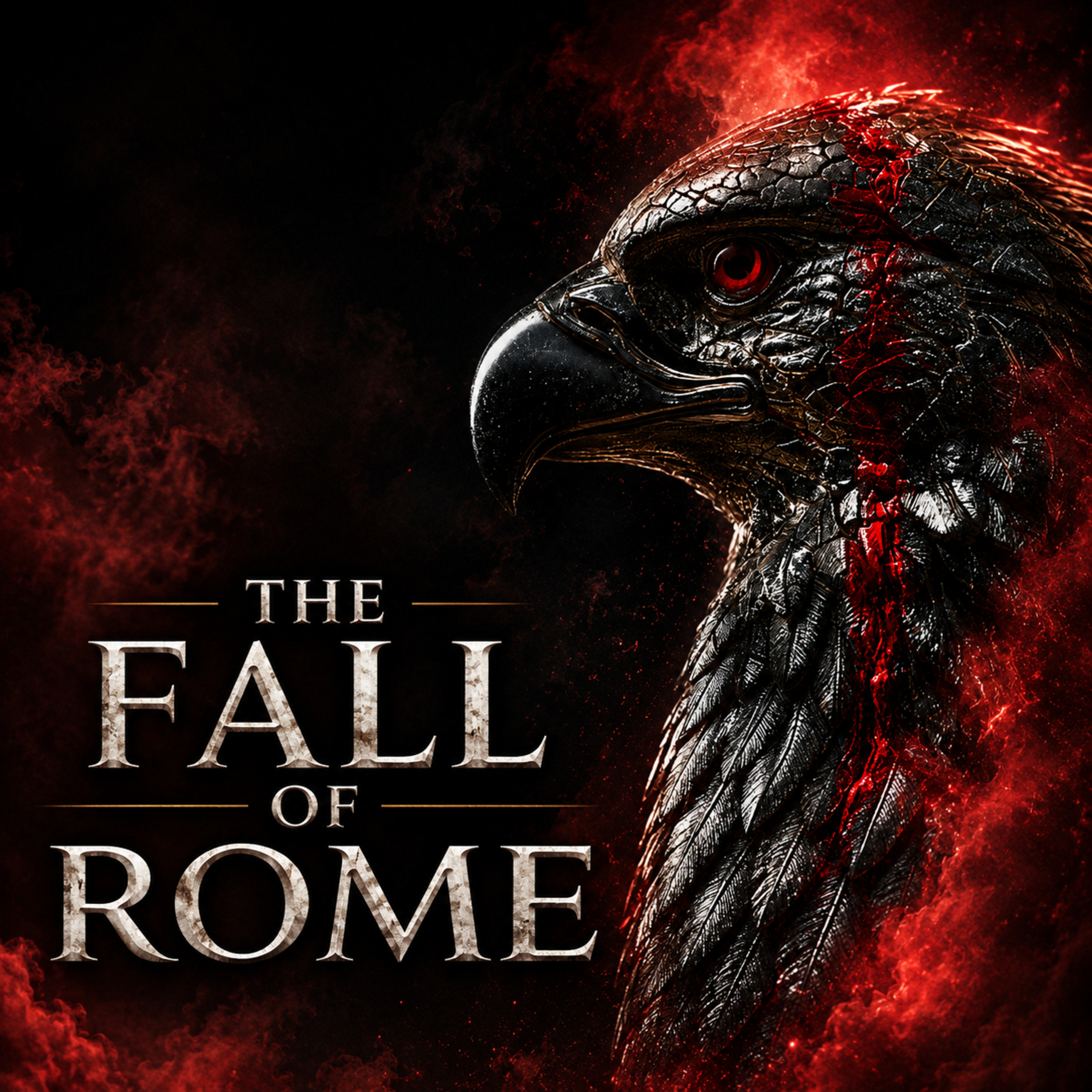 The FALL of Rome: The End of an Empire | Sleep History Story (Rain Sounds) Why: