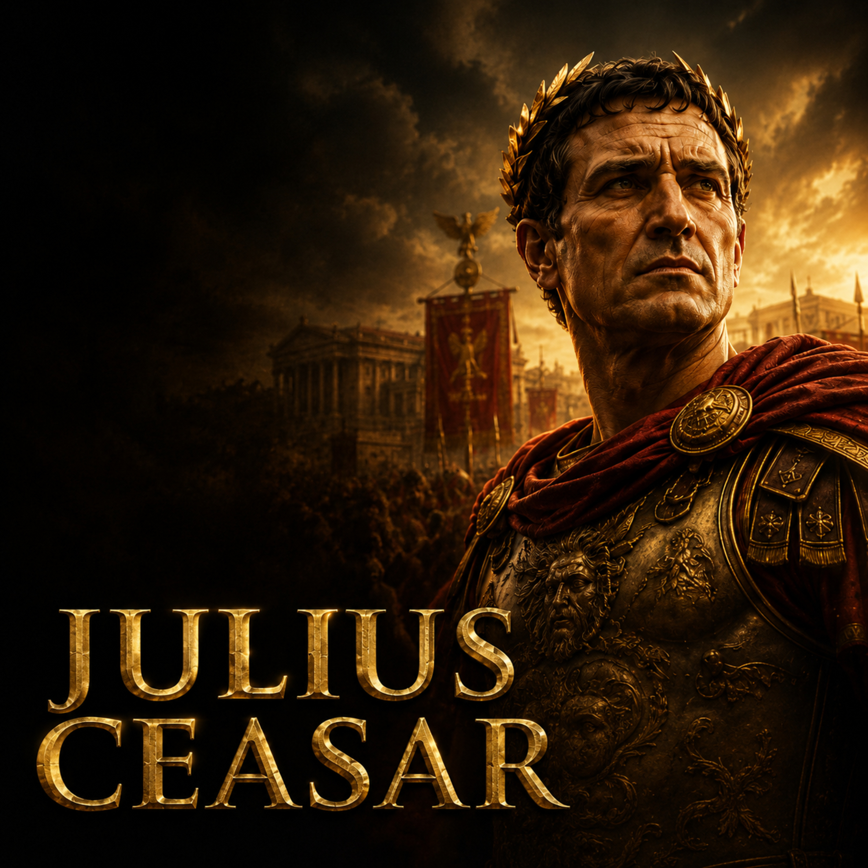 Julius Caesar: Rome’s Greatest General | Sleep History Story (Rain Sounds) episode artwork