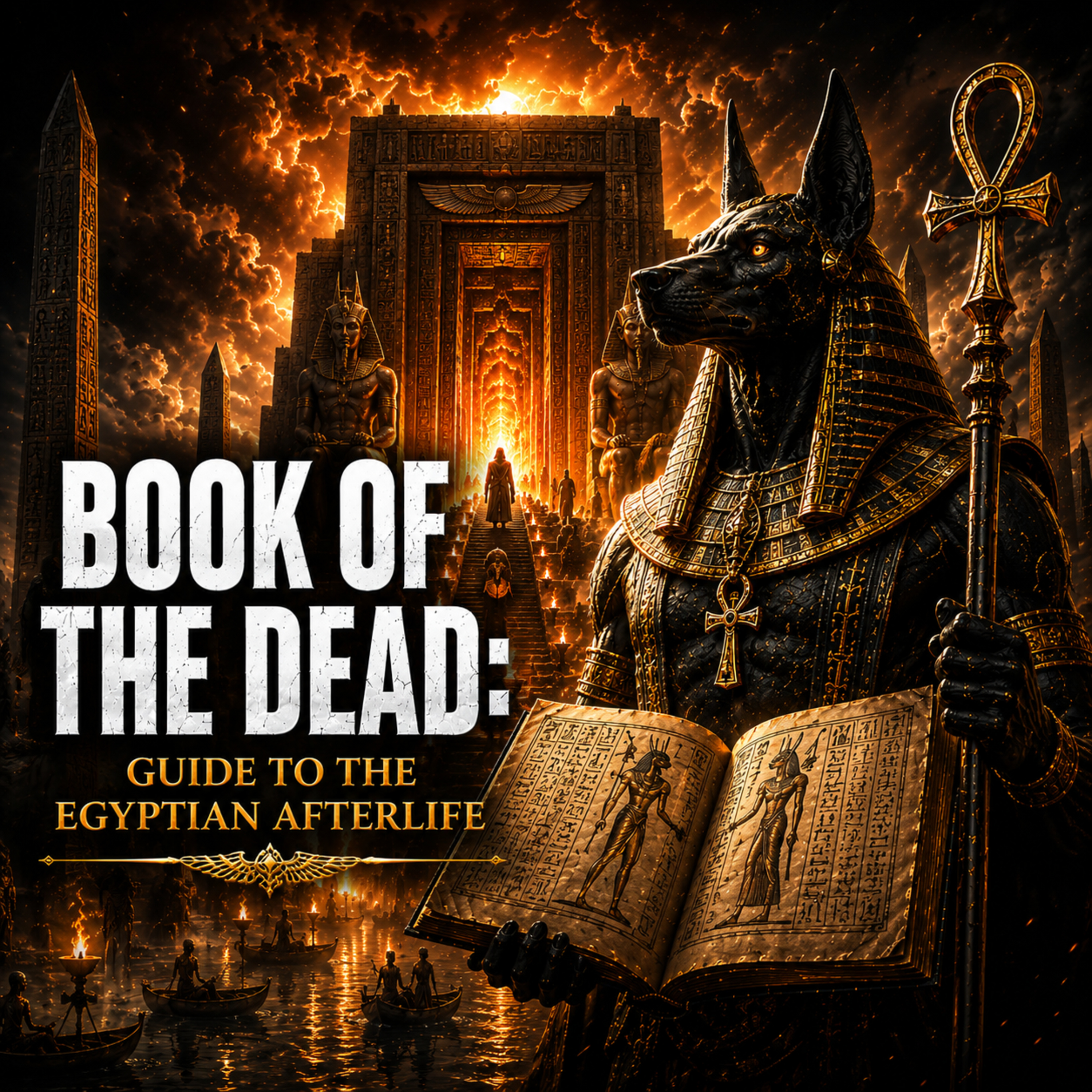 BOOK OF THE DEAD: Egypt’s Guide to the Afterlife | Sleep History Story (Rain Sounds)