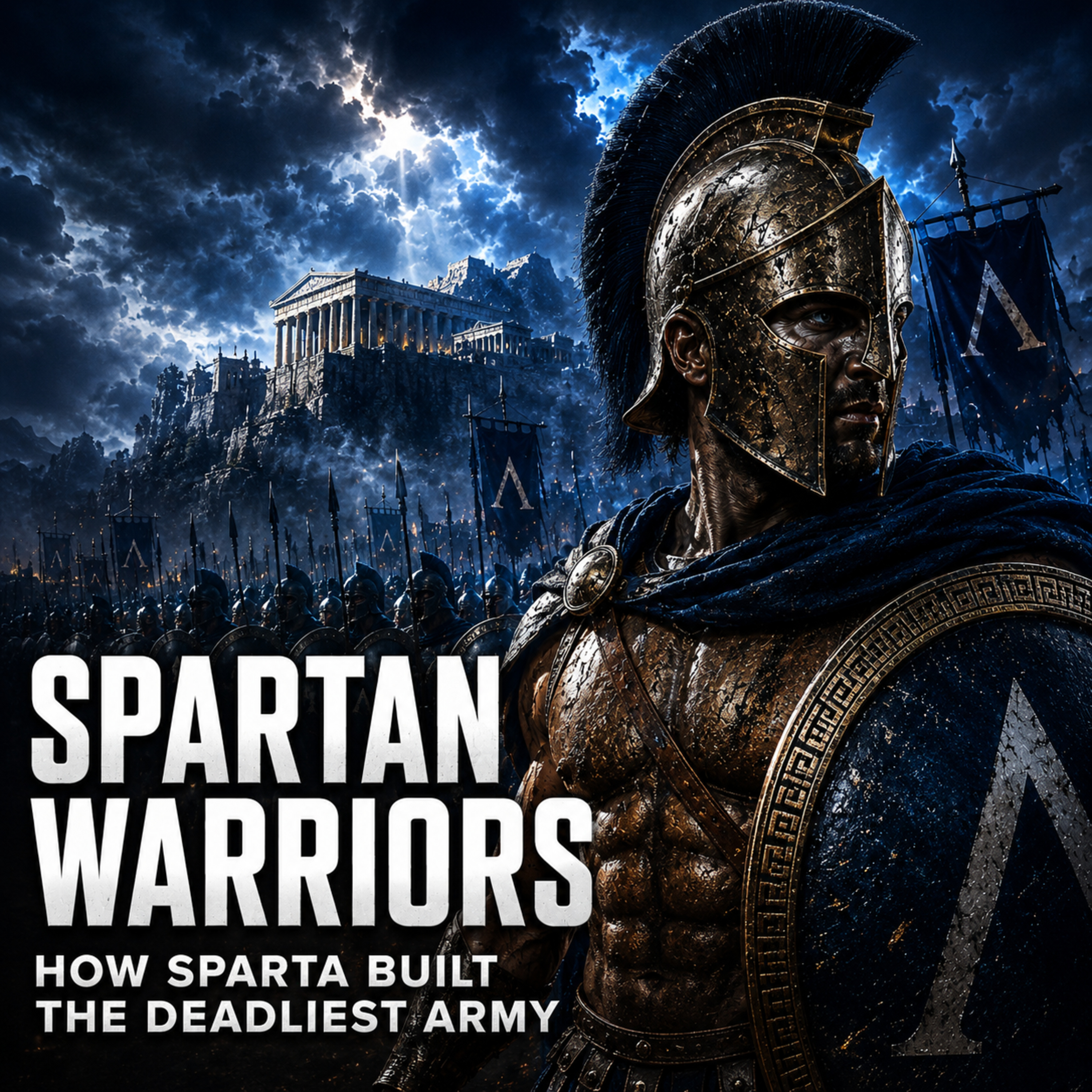 SPARTAN WARRIORS: How Sparta Built the Deadliest Army | Sleep History Story (Rain Sounds)