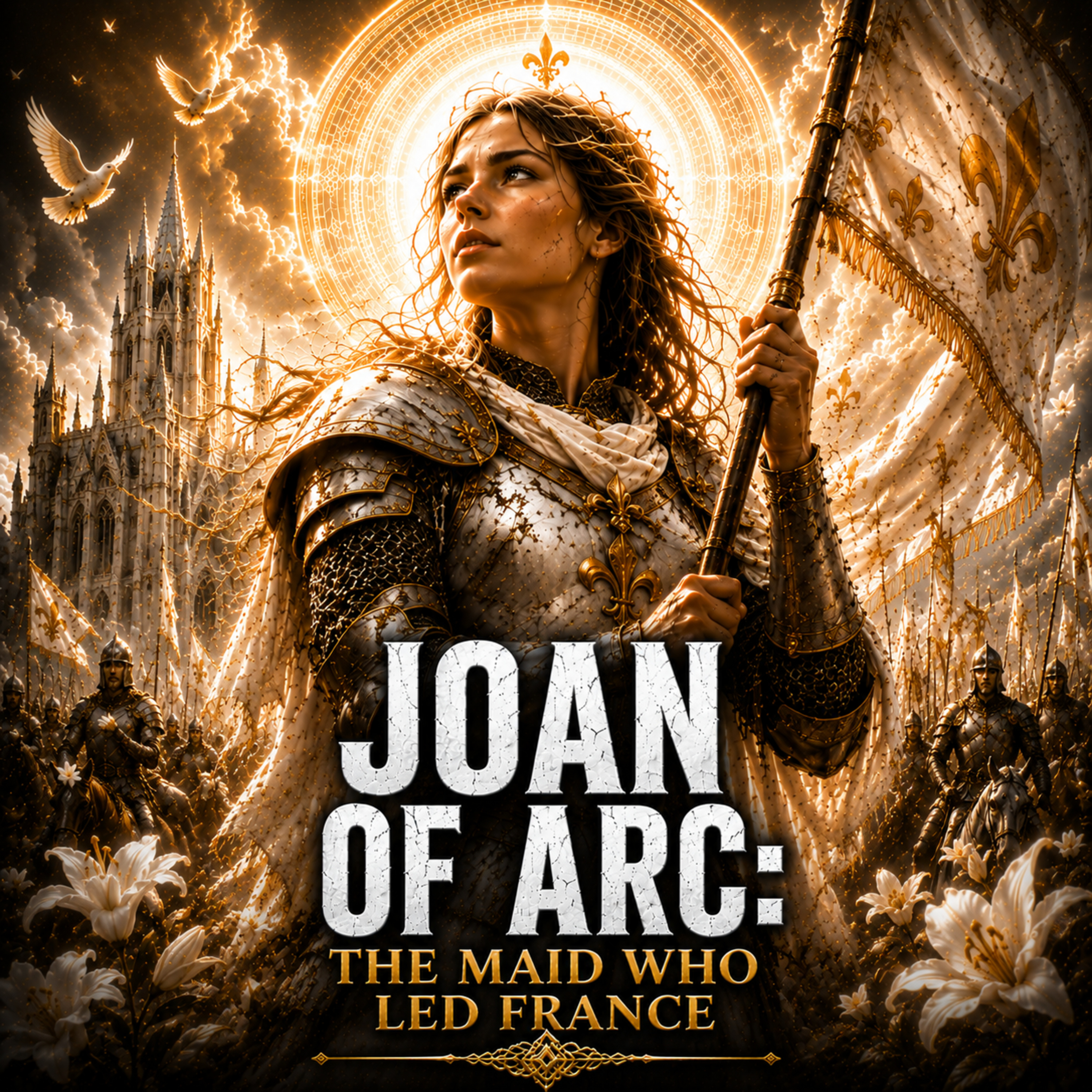 JOAN OF ARC: The Maid Who Led France | Sleep History Story (Rain Sounds)