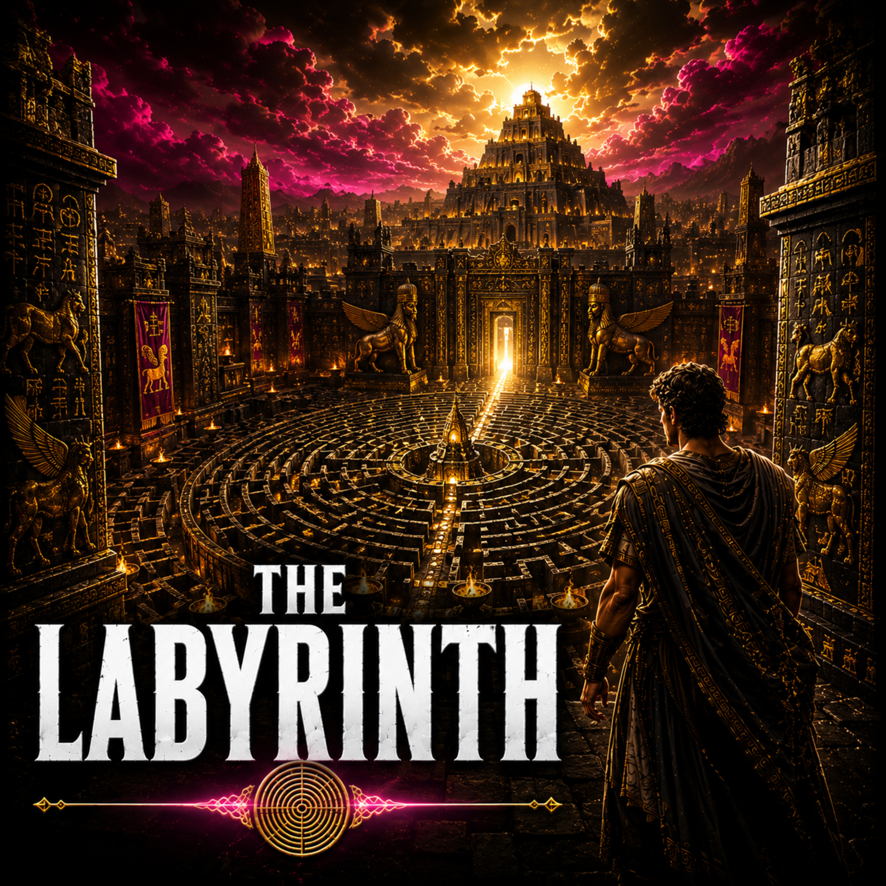 The LABYRINTH: The Maze Beneath the Myth | Sleep History Story (Rain Sounds)