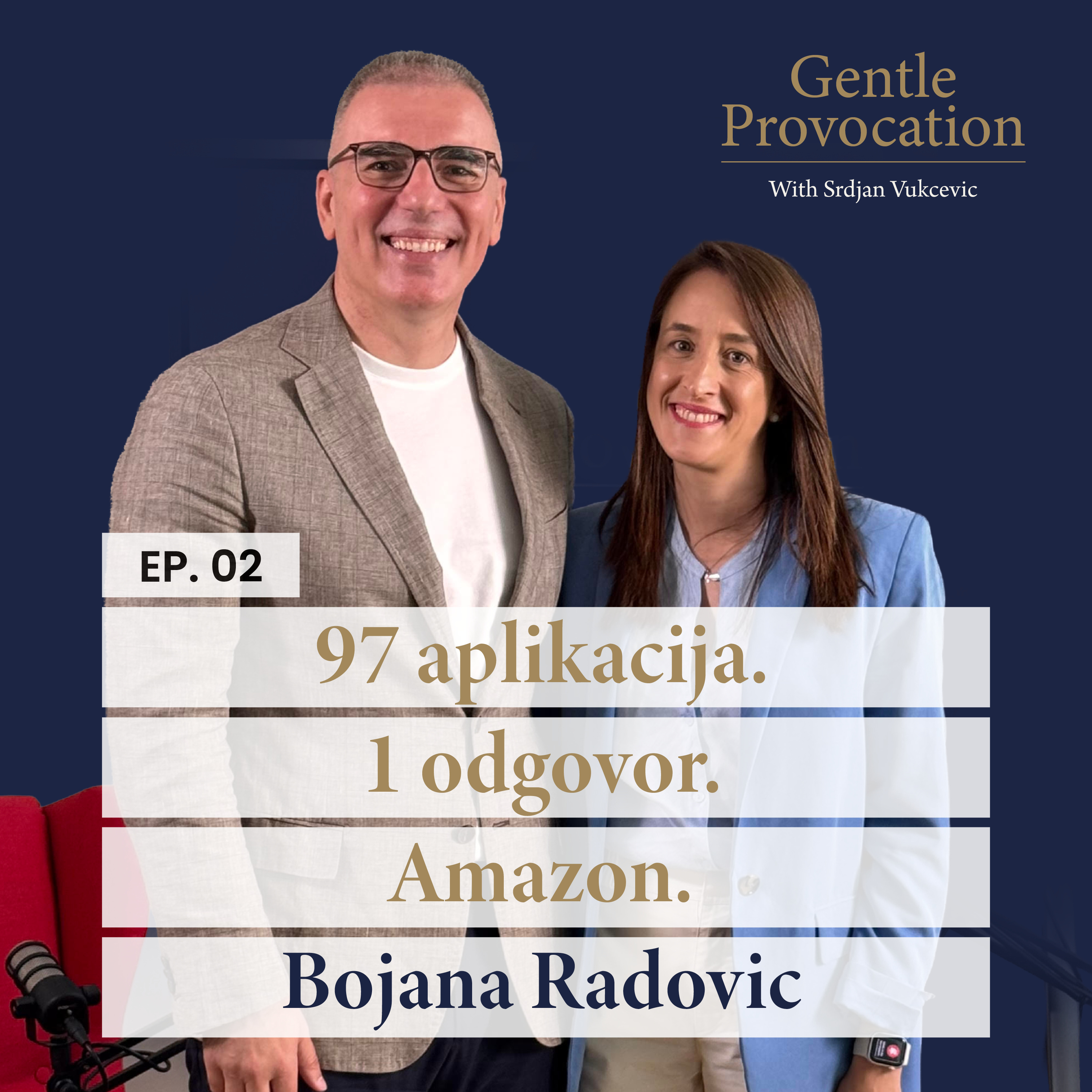 97 aplikacija. 1 odgovor. Amazon. | Bojana Radovic | Gentle Provocation Ep. 02 episode artwork