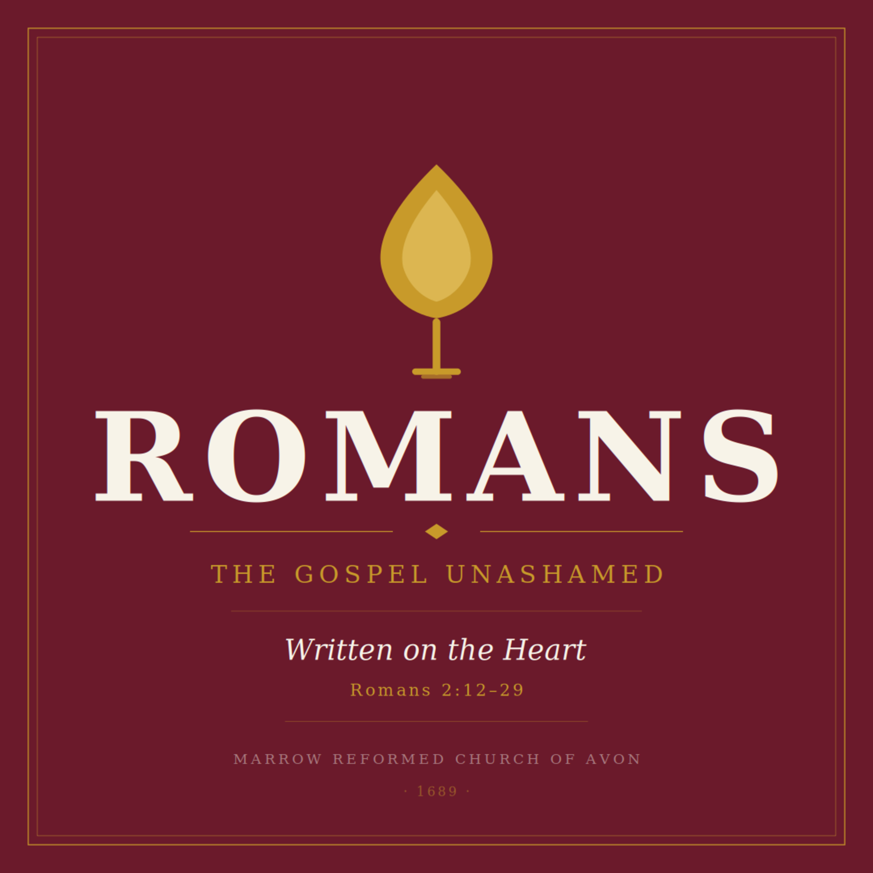 Written on the Heart - Romans 2:12-29 episode artwork