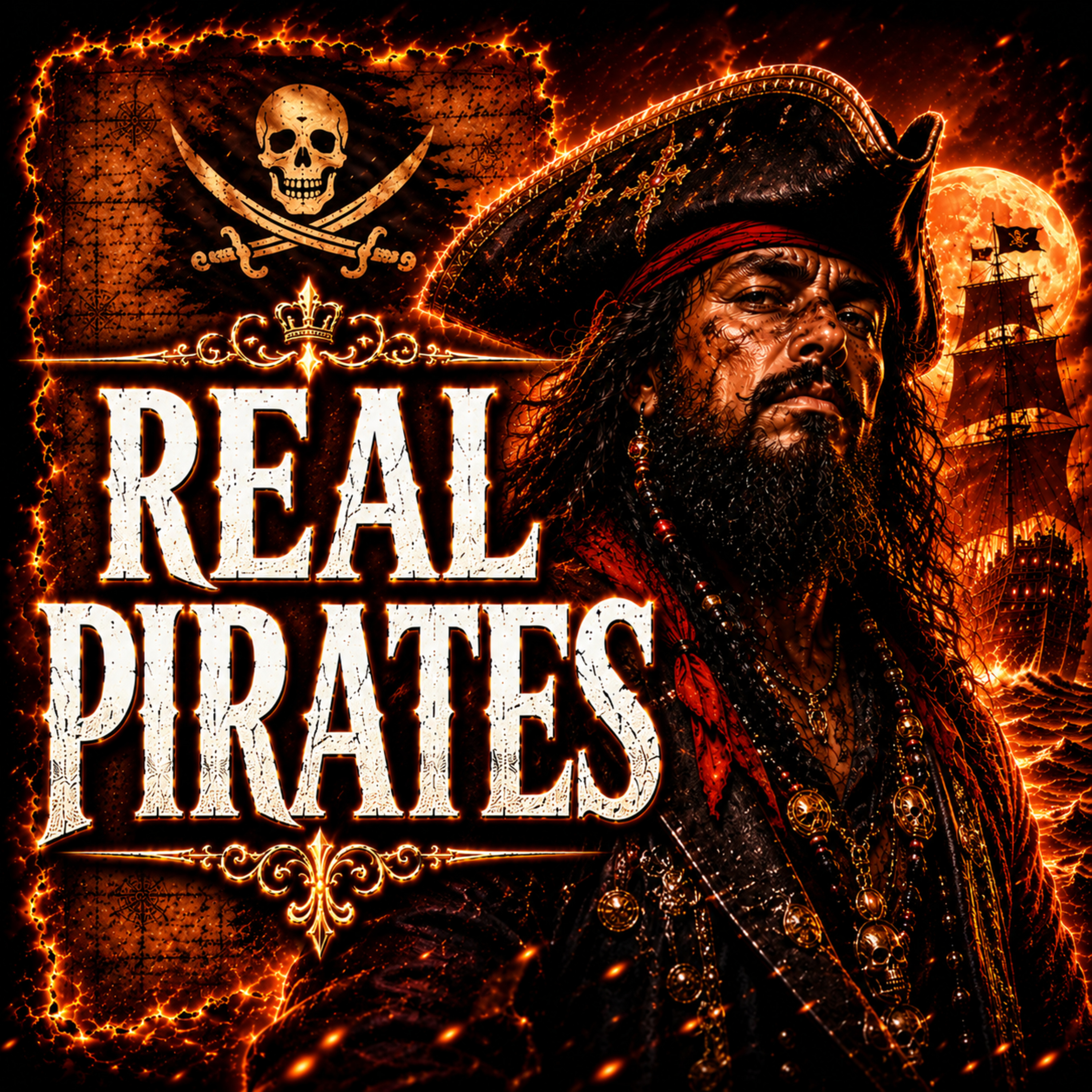 What Hollywood Got Wrong About Pirates | Relaxing History Story (Rain Sounds) episode artwork