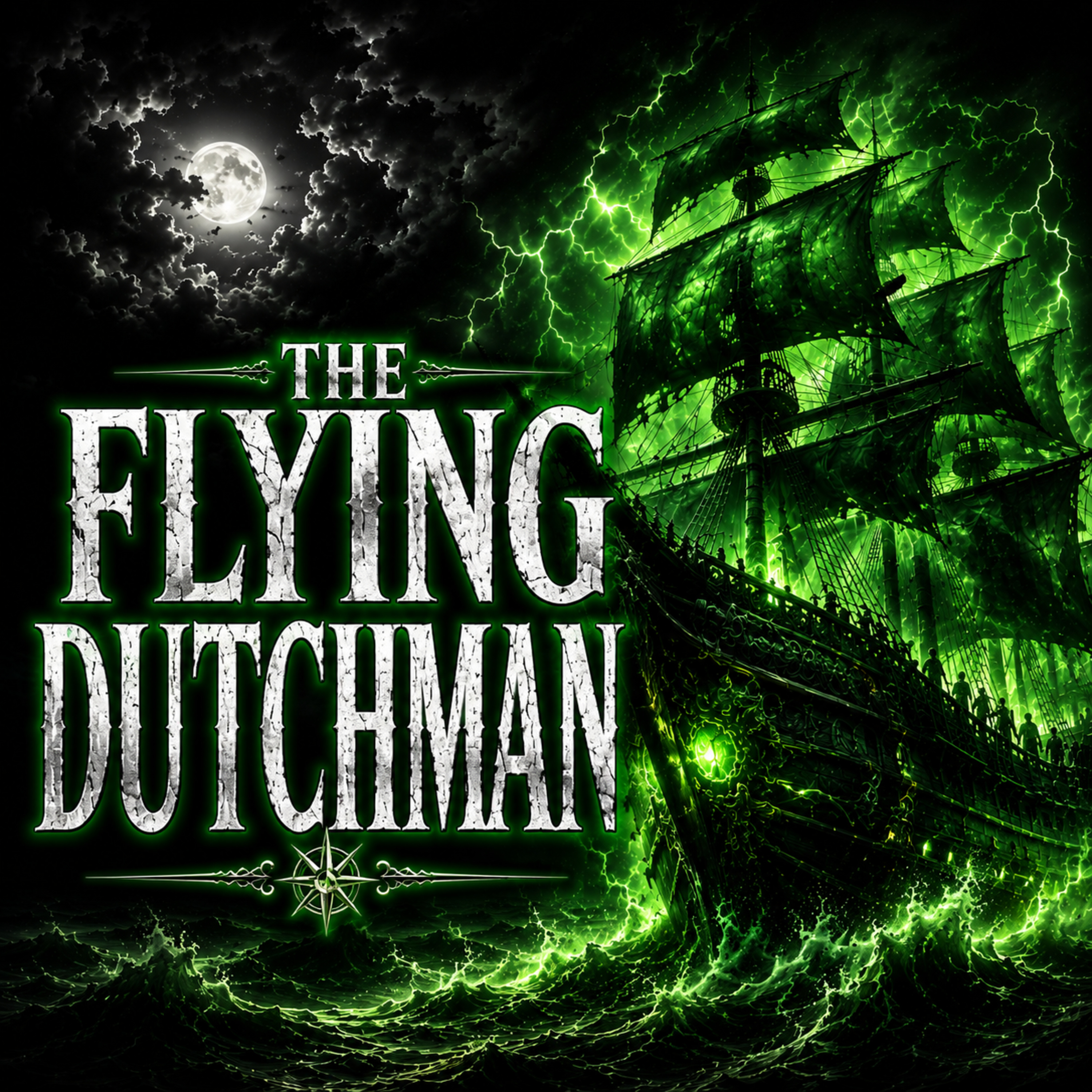 The FLYING DUTCHMAN: The Cursed Ghost Ship | Sleep Story + Rain Sounds episode artwork
