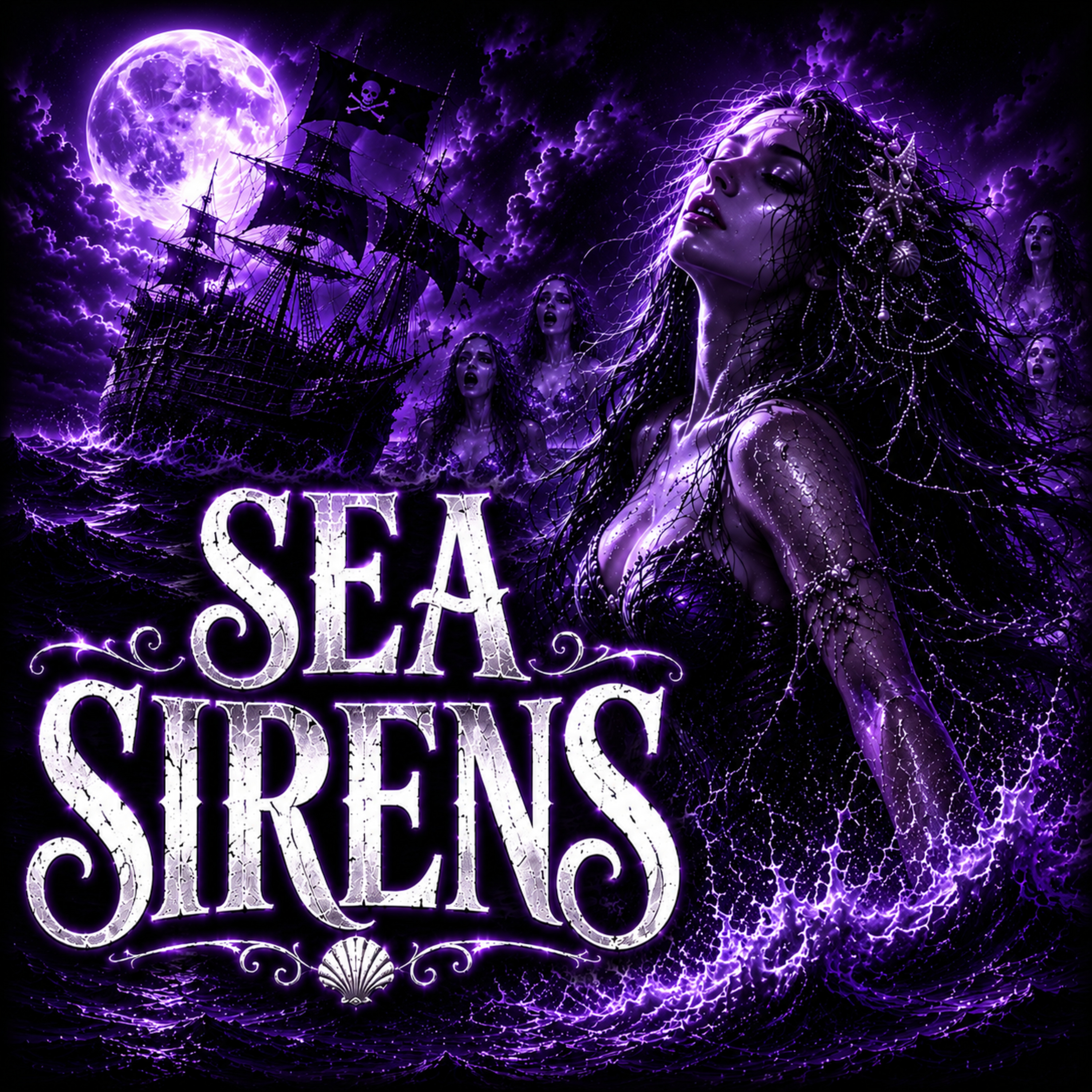 The SIRENS: Beautiful Monsters That Lured Sailors to Their Deaths | Sleep Story + Rain Sounds episode artwork