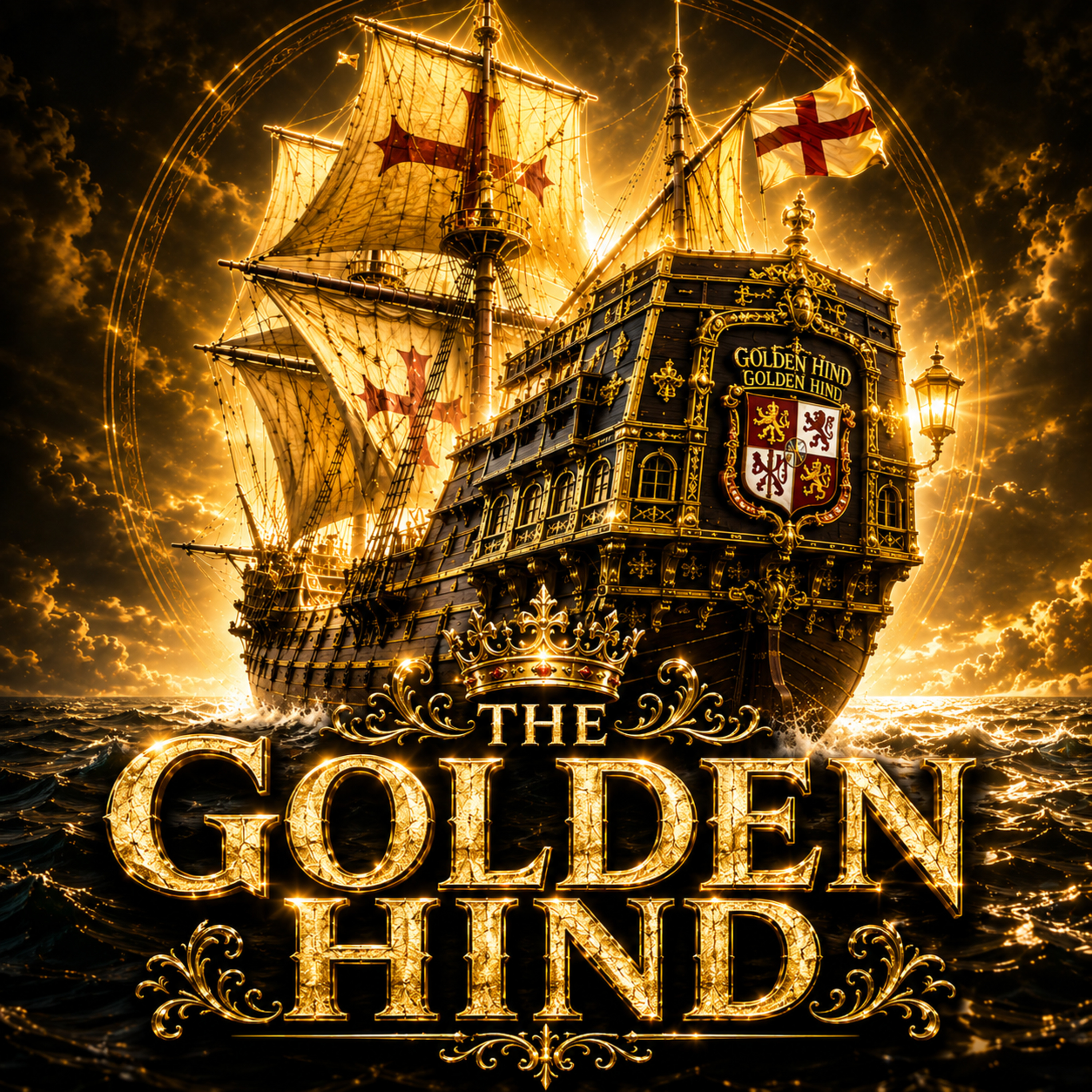 The GOLDEN HIND: Francis Drake’s Legendary Ship | Sleep History Story (Rain Sounds) episode artwork
