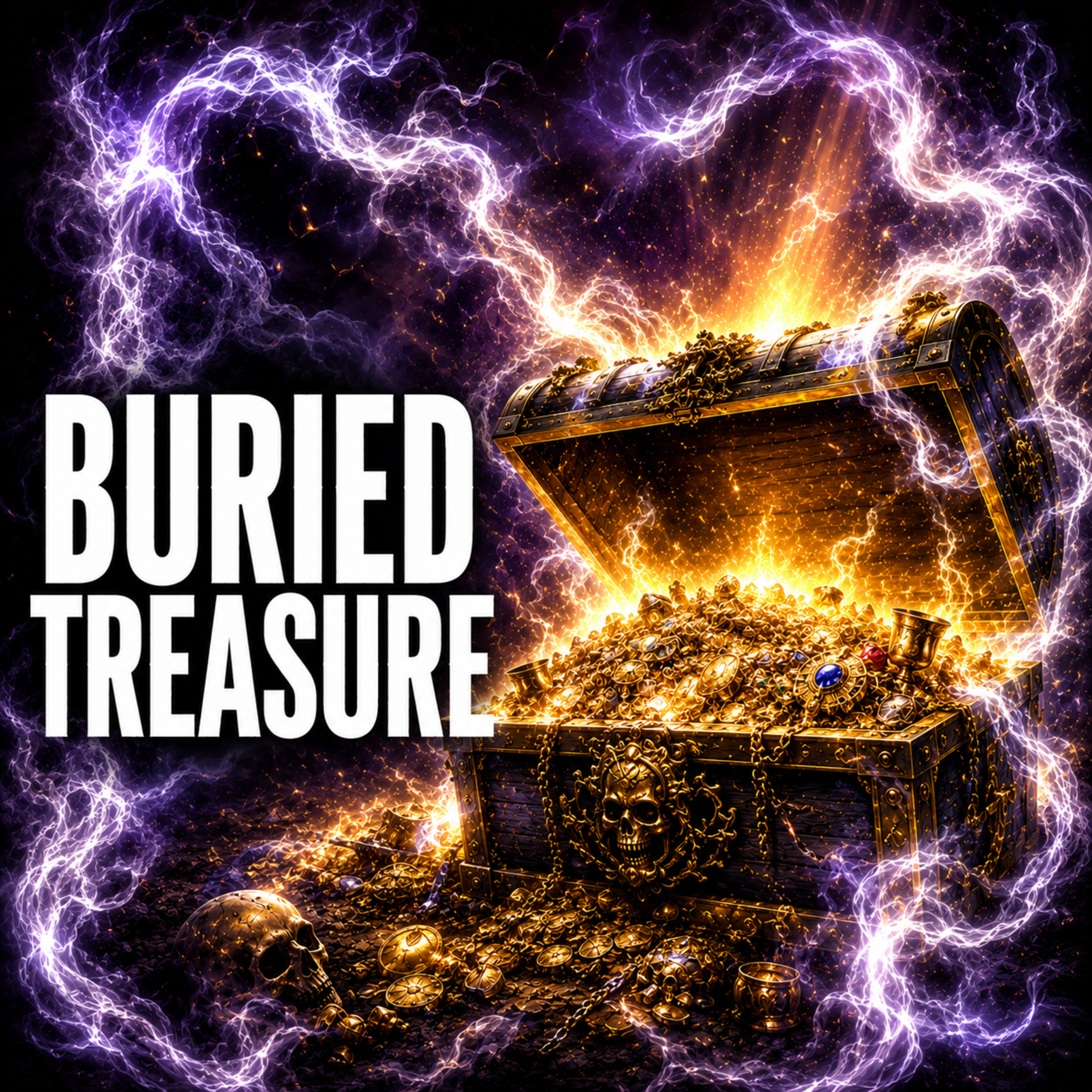 Buried Treasure: The Real Story Behind the Pirate Legend | Sleep History Story (Rain Sounds) episode artwork