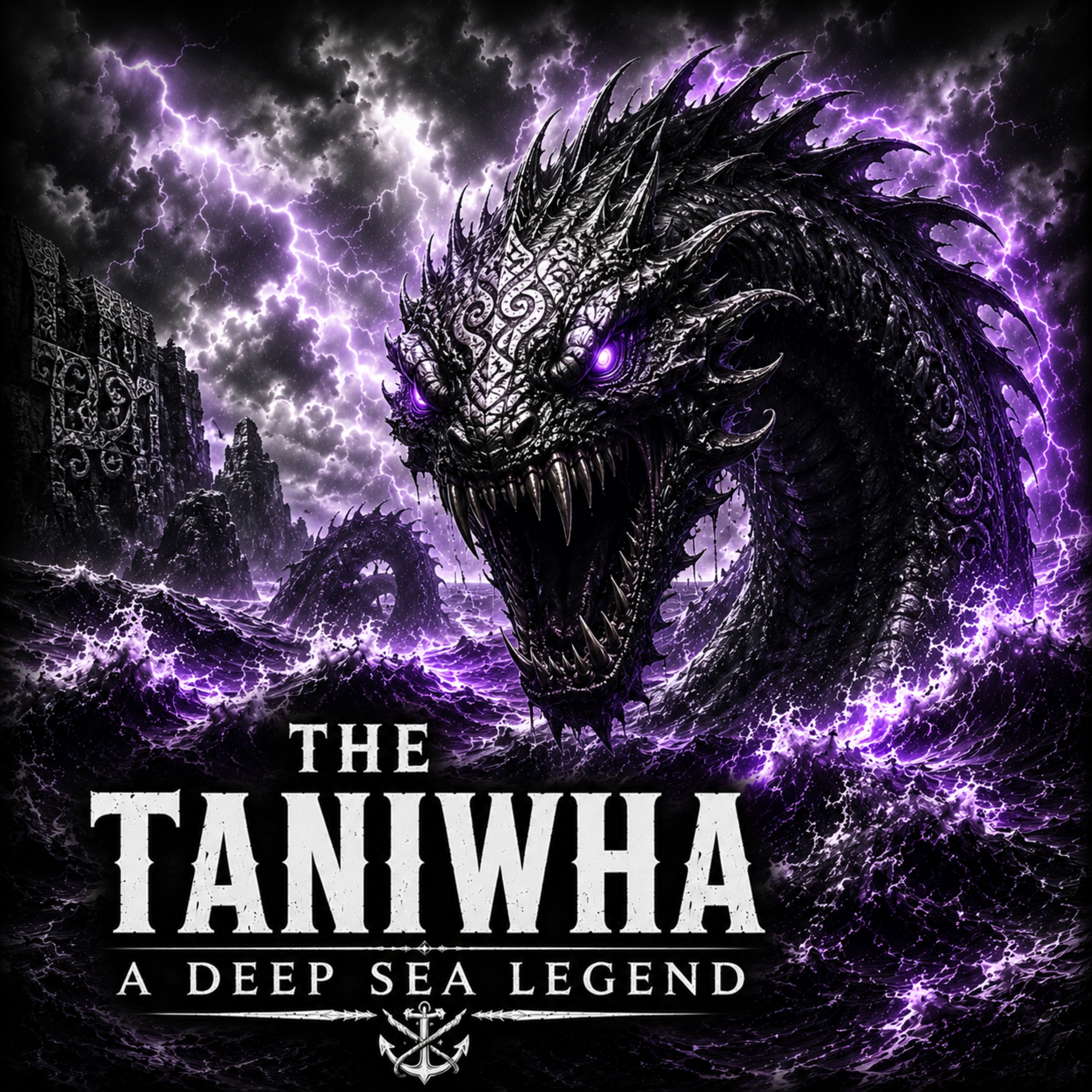 The TANIWHA: Guardian Monsters of New Zealand | Sleep Story (Rain Sounds) episode artwork