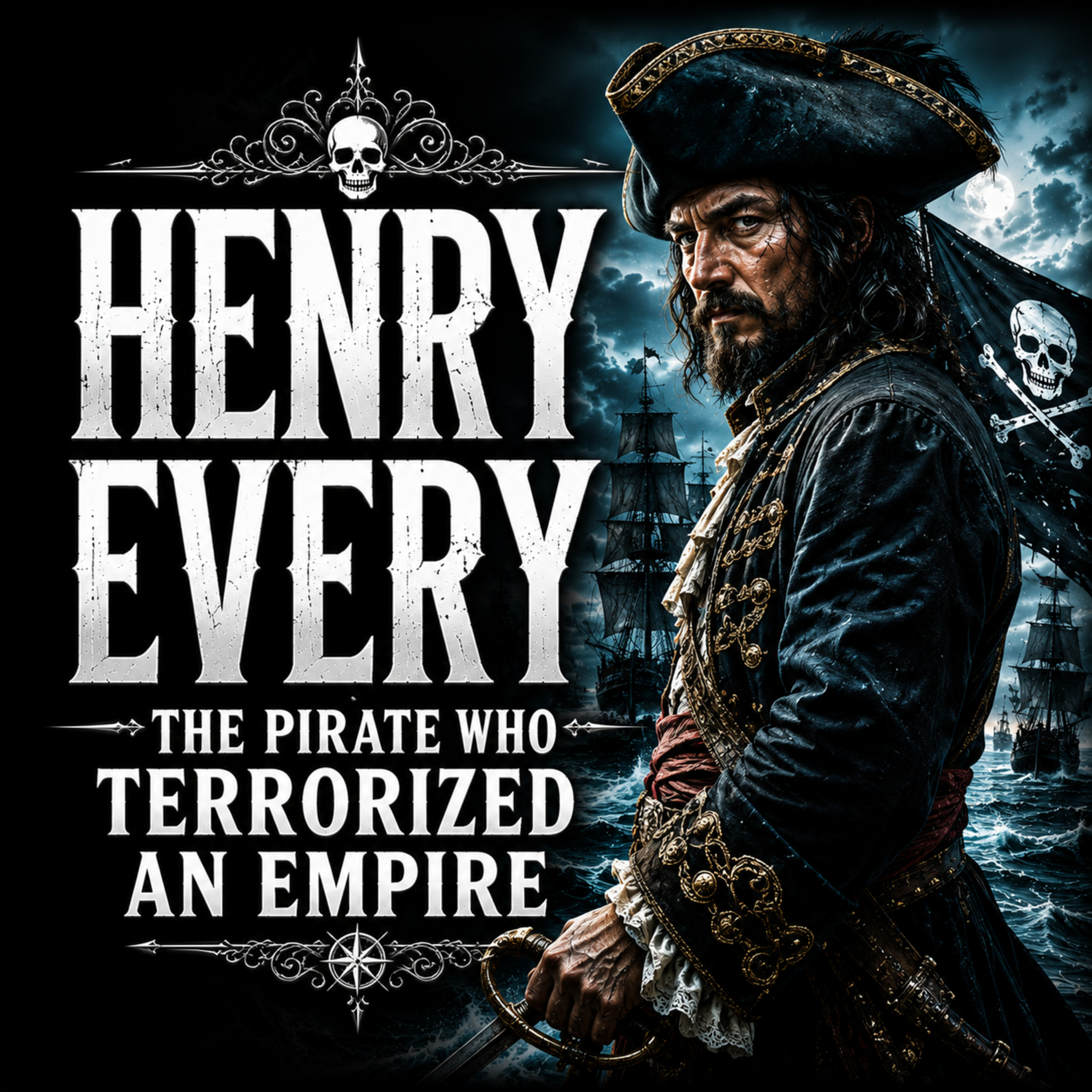 Henry Every: The Pirate Who Pulled Off History’s Greatest Heist | Sleep History Story (Rain Sounds) episode artwork