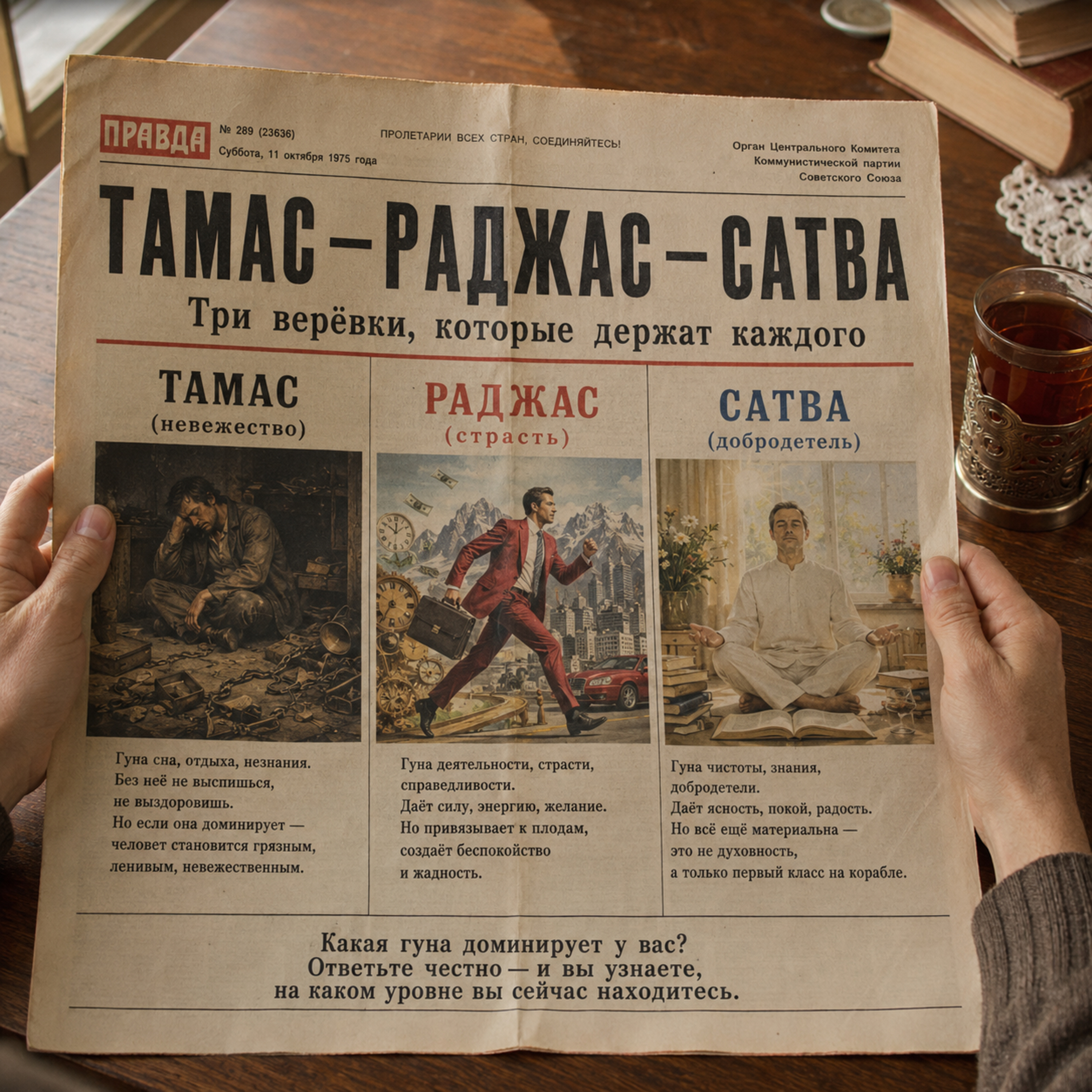  Как определить свою доминирующую гуну? - Виктор Савельев episode artwork