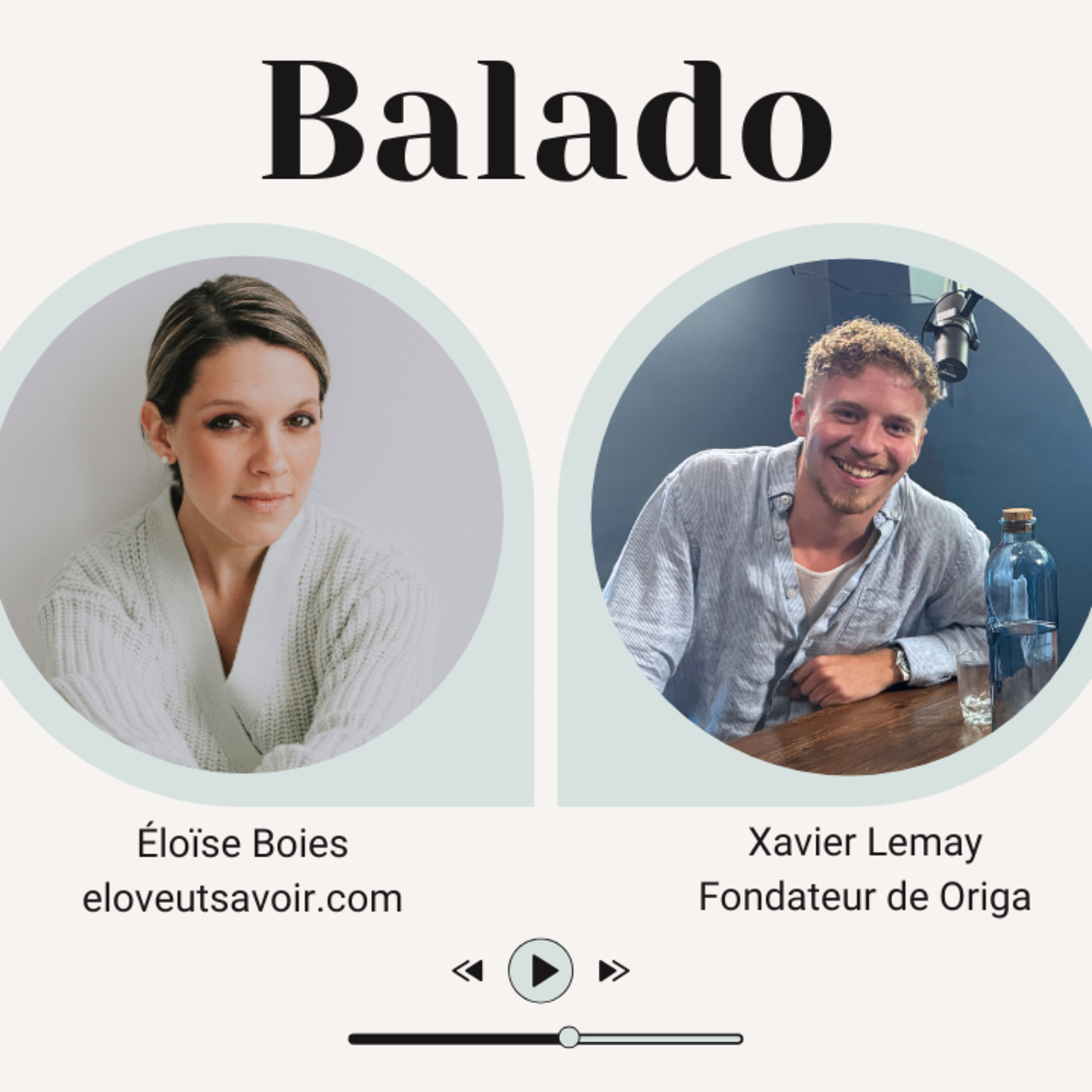Episode #075 - Xavier Lemay - Entrepreneur, appli Origa, Se reconnecter à la nature