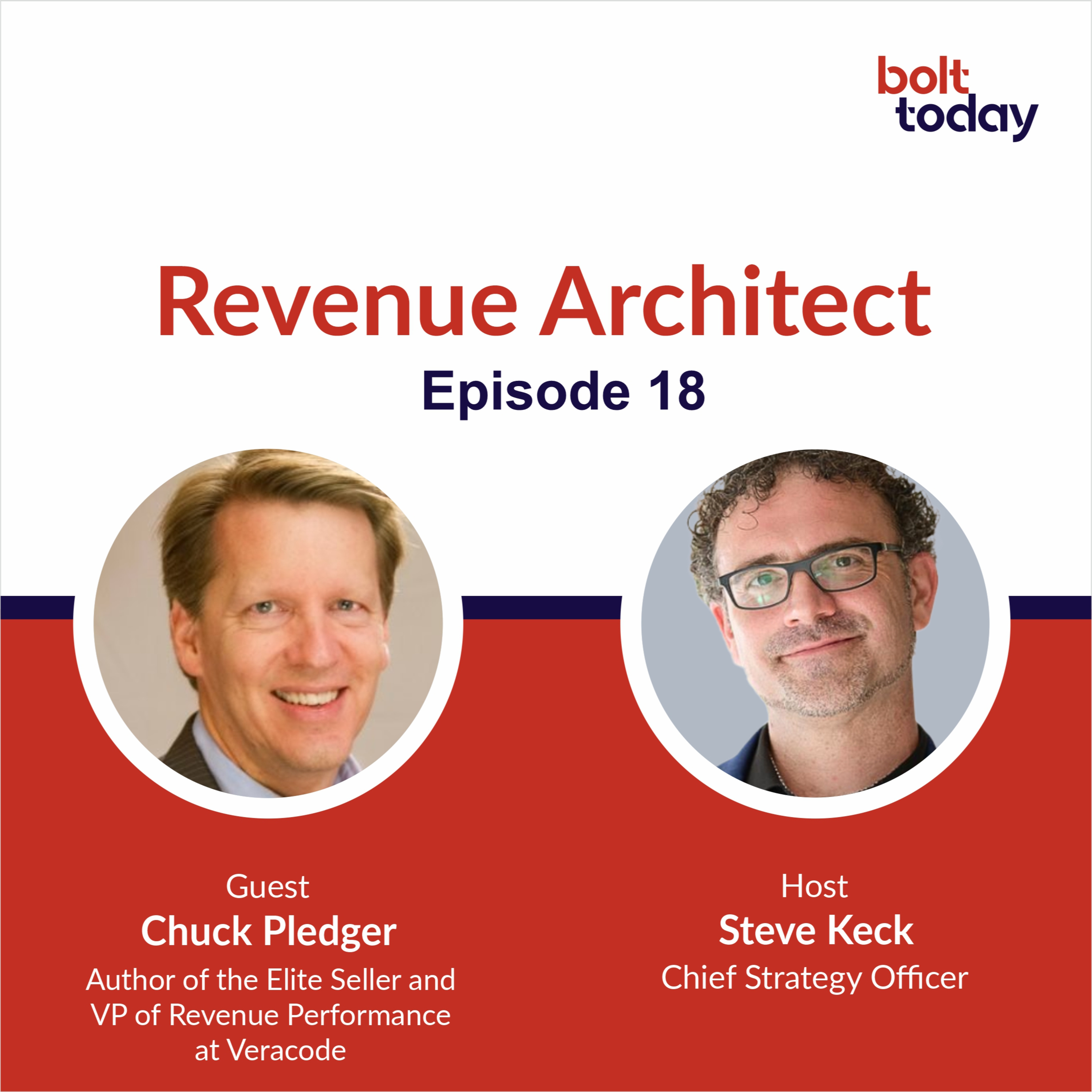 Ep. 18: How Revenue Leaders Build Teams That Qualify, Forecast, and Win More Deals — with Chuck Pledger episode artwork