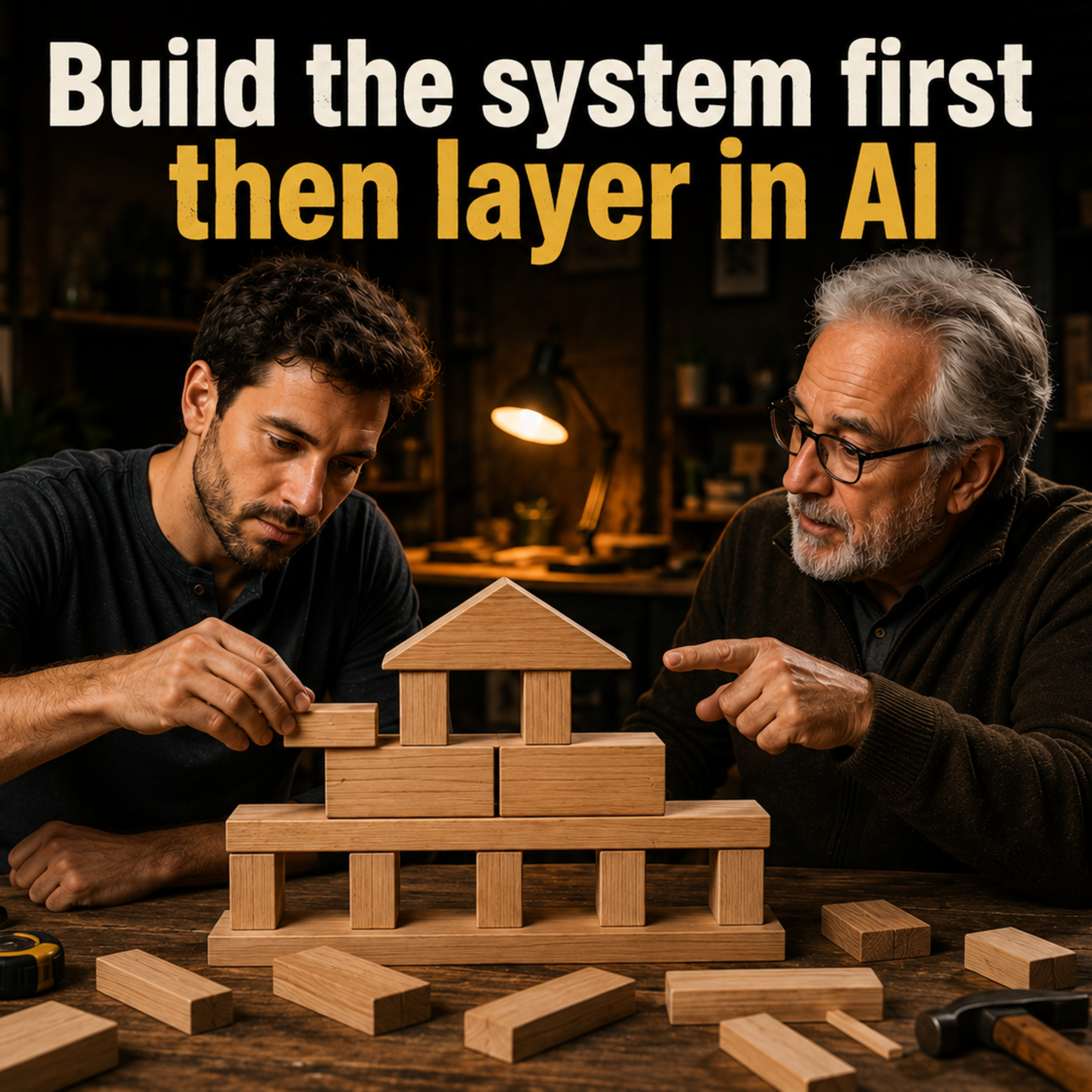 7 - Build the System First, then Layer in AI episode artwork