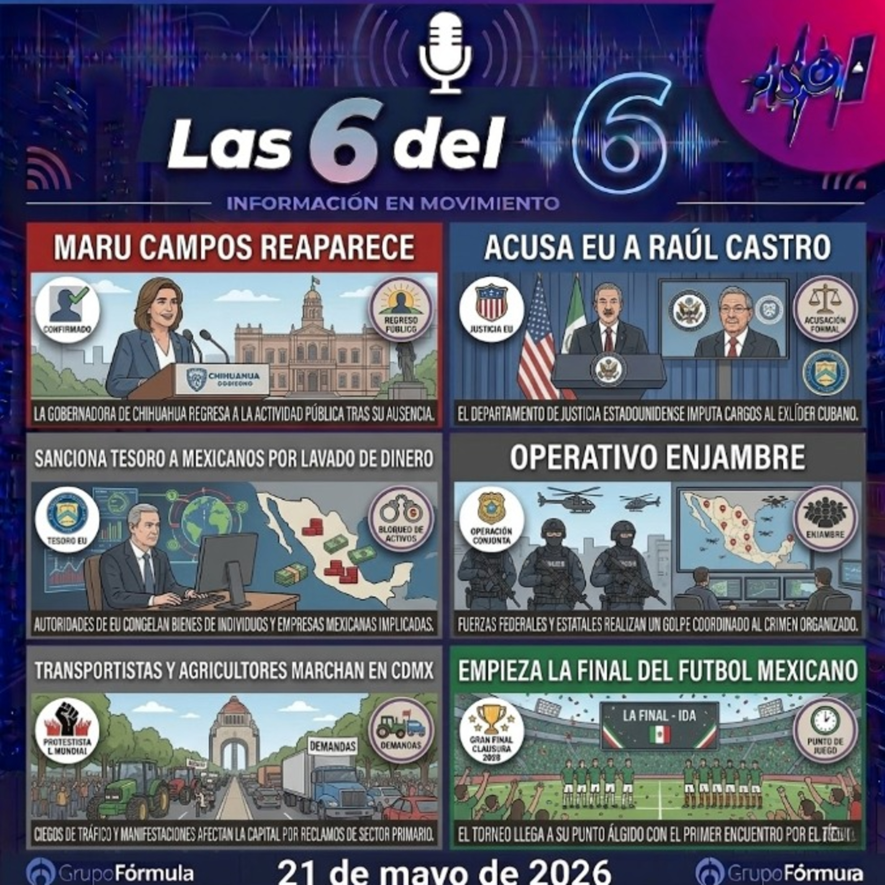 21 de mayo de 2026 | Maru Campos reaparece episode artwork