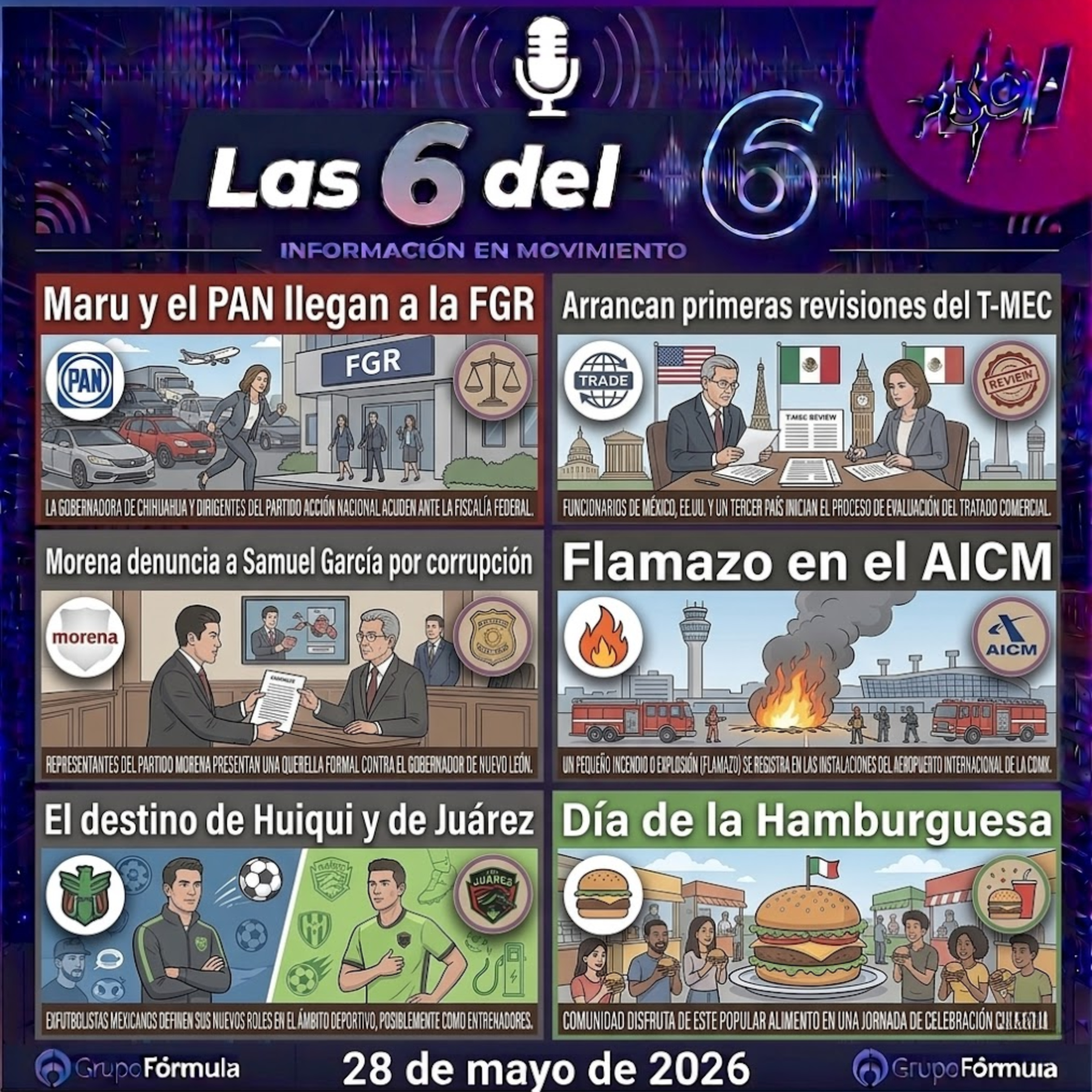 28 de mayo de 2026 | Maru y el PAN llegan a la FGR episode artwork