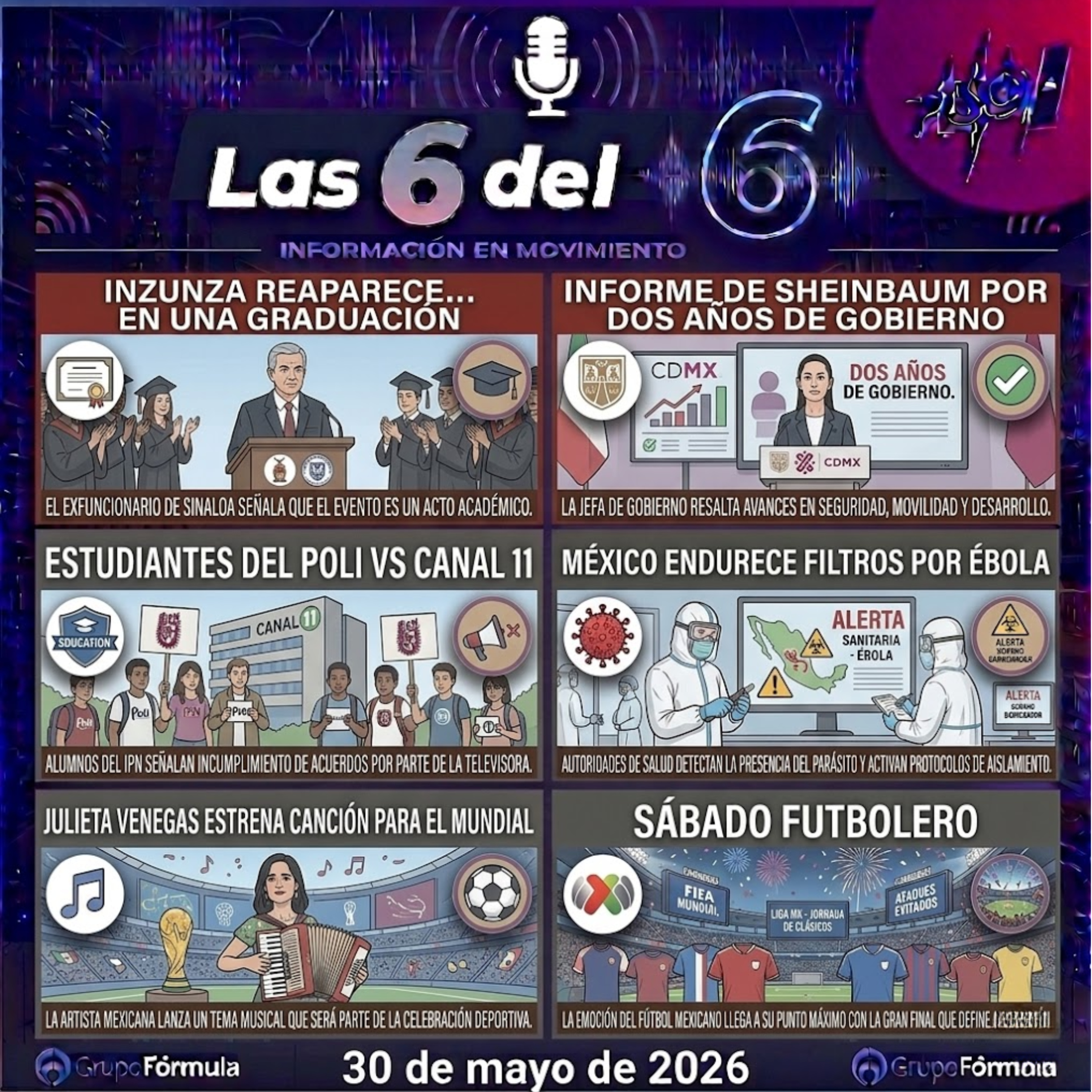 30 de mayo de 2026 | Inzunza reaparece… en una graduación episode artwork
