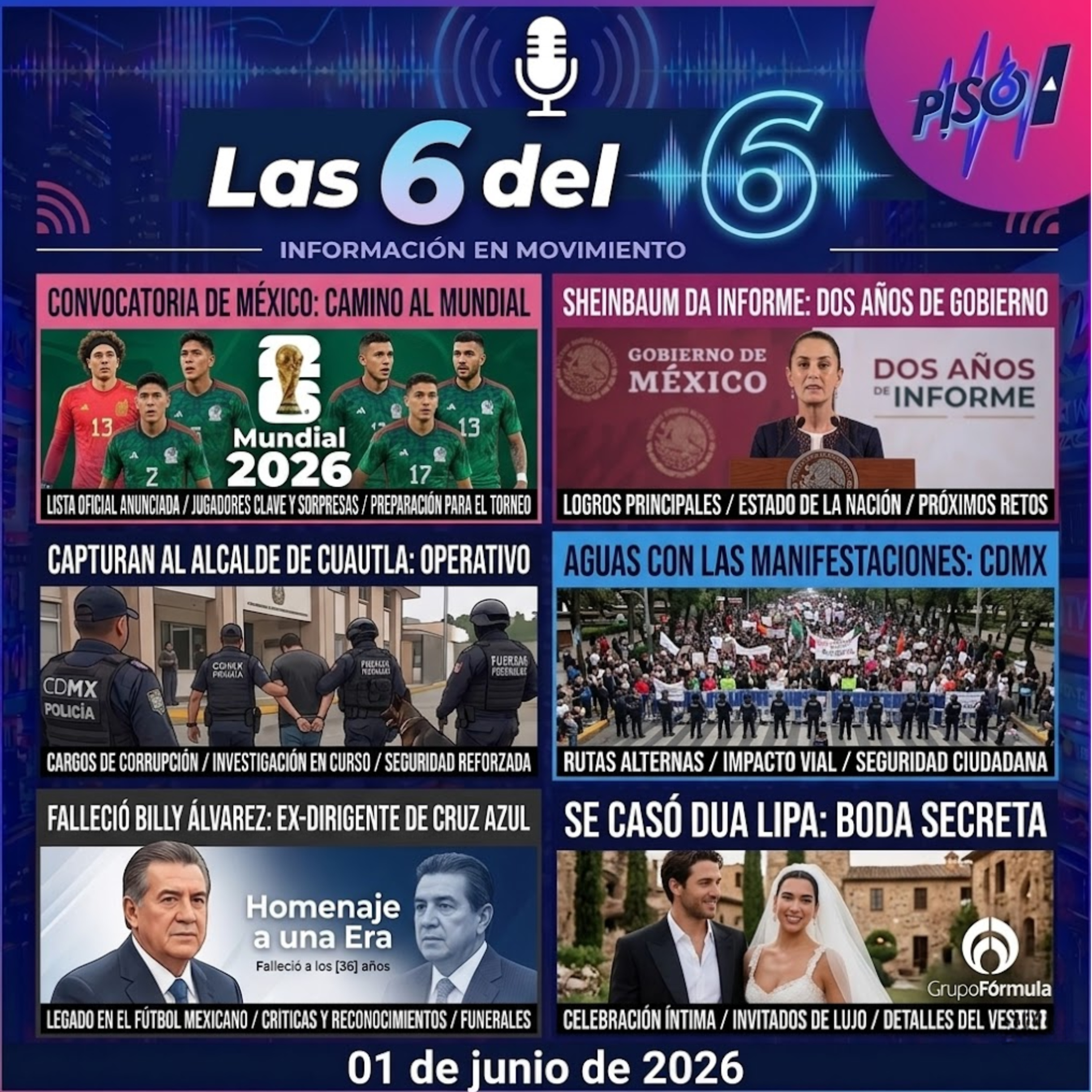 01 de junio de 2026 | Convocatoria de México episode artwork