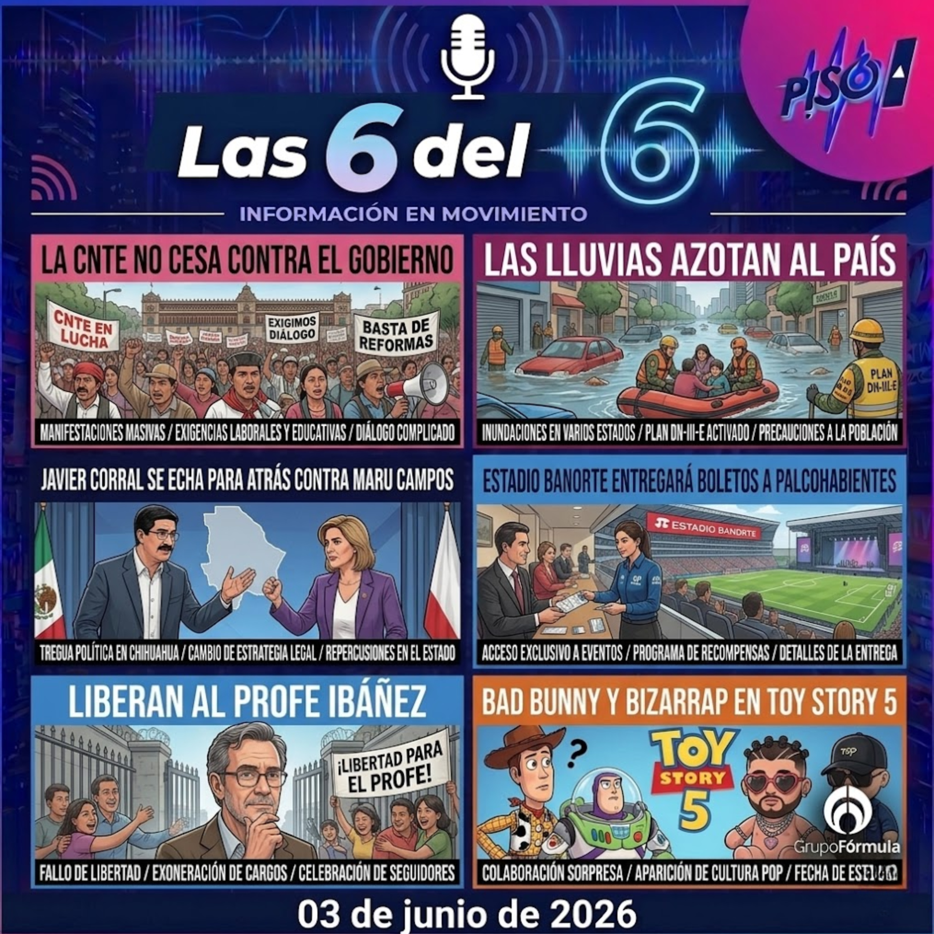 03 de junio de 2026 | El Mundial entre bloqueos y boletos episode artwork