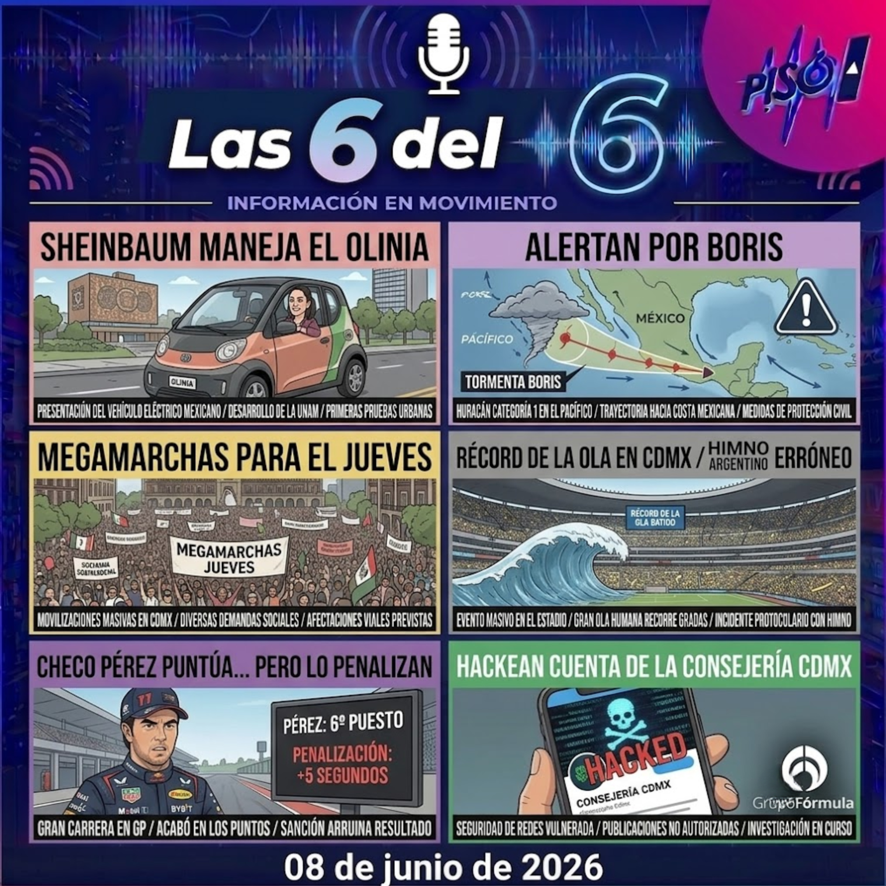 08 de junio de 2026 | Olinia, Boris y semana de estreno mundialista episode artwork
